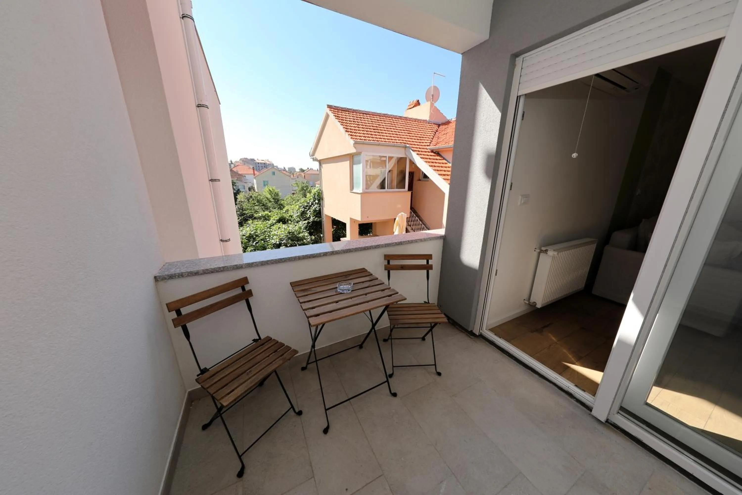 Balcony/Terrace in Apartments Ivanov