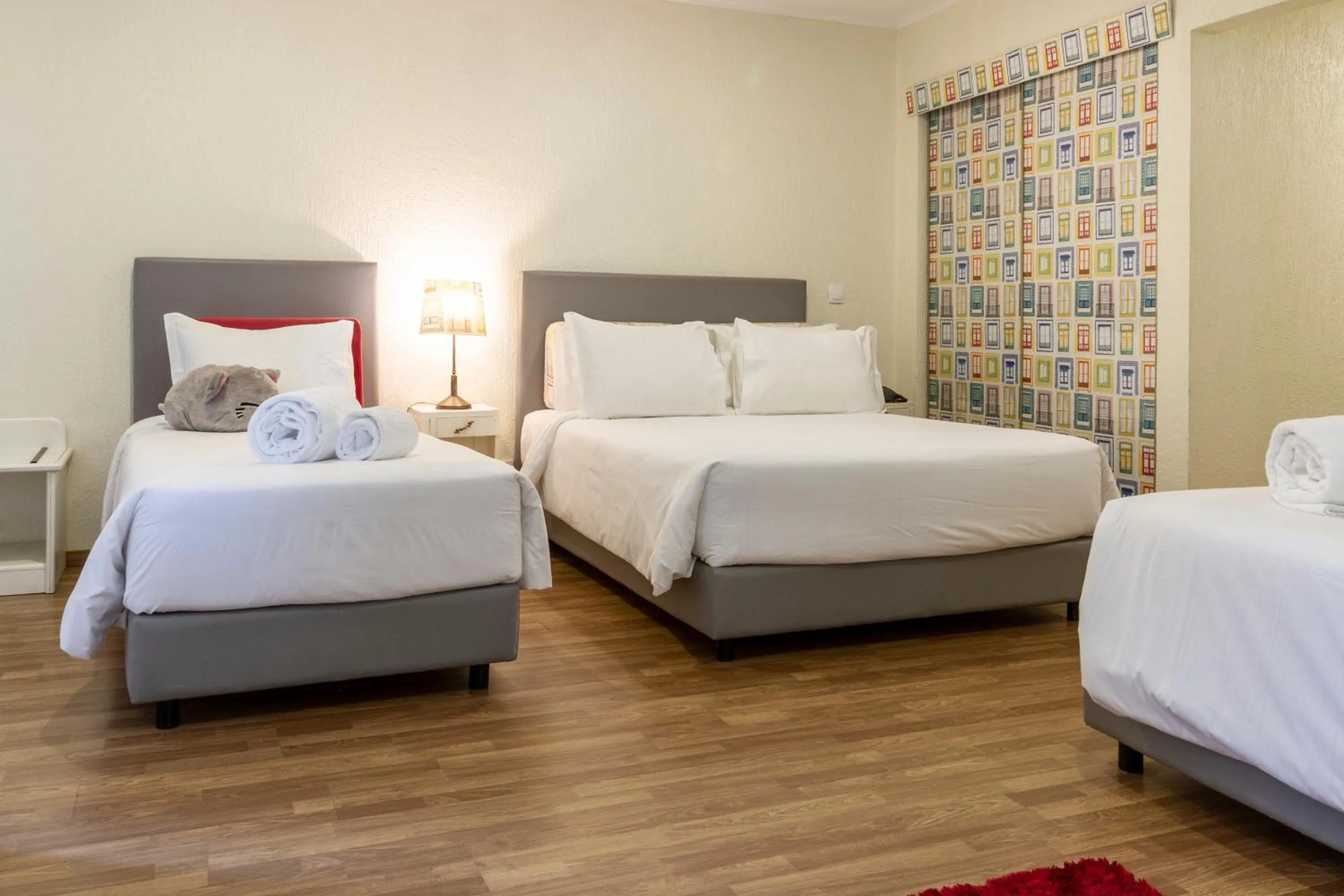 Bed in Hotel A.S. Lisboa