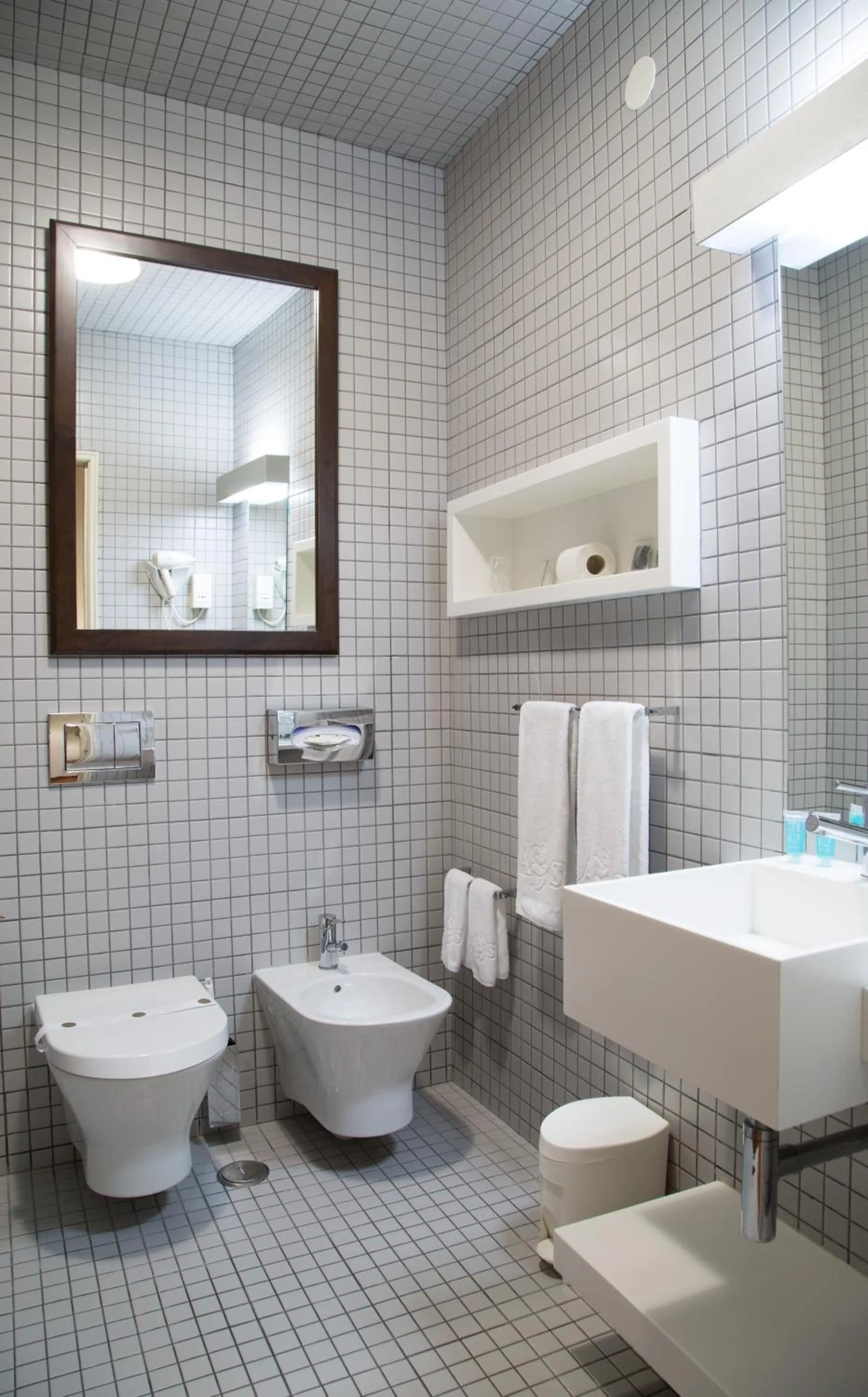 Toilet in Hotel A.S. Lisboa