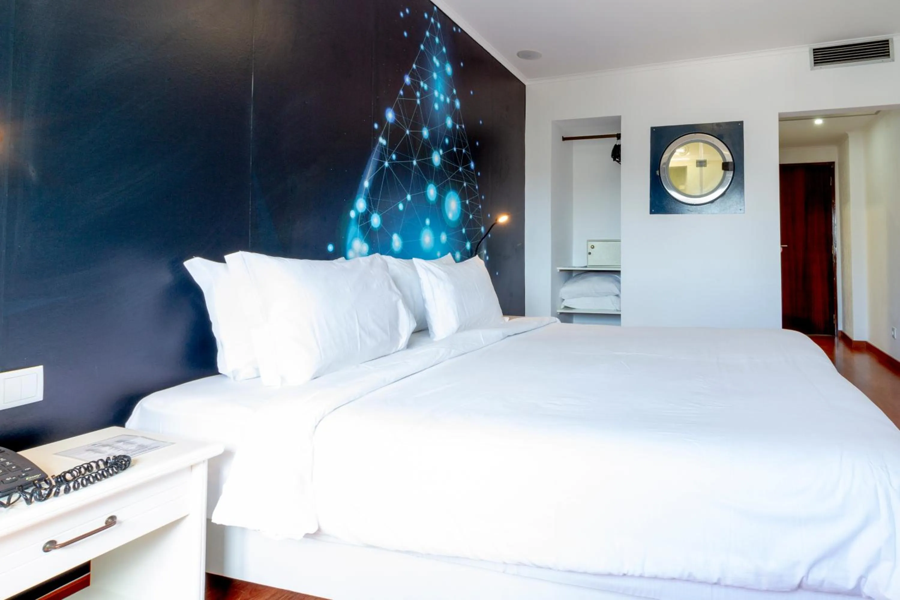 Bed in Hotel A.S. Lisboa