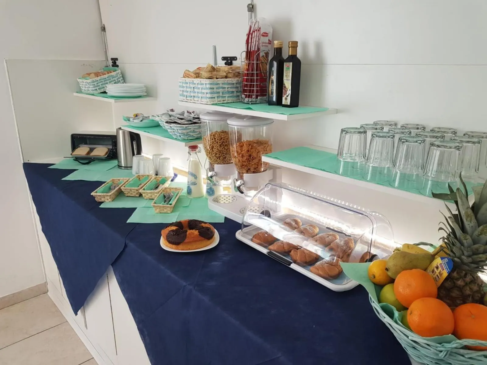 Buffet breakfast in Hotel Daisy