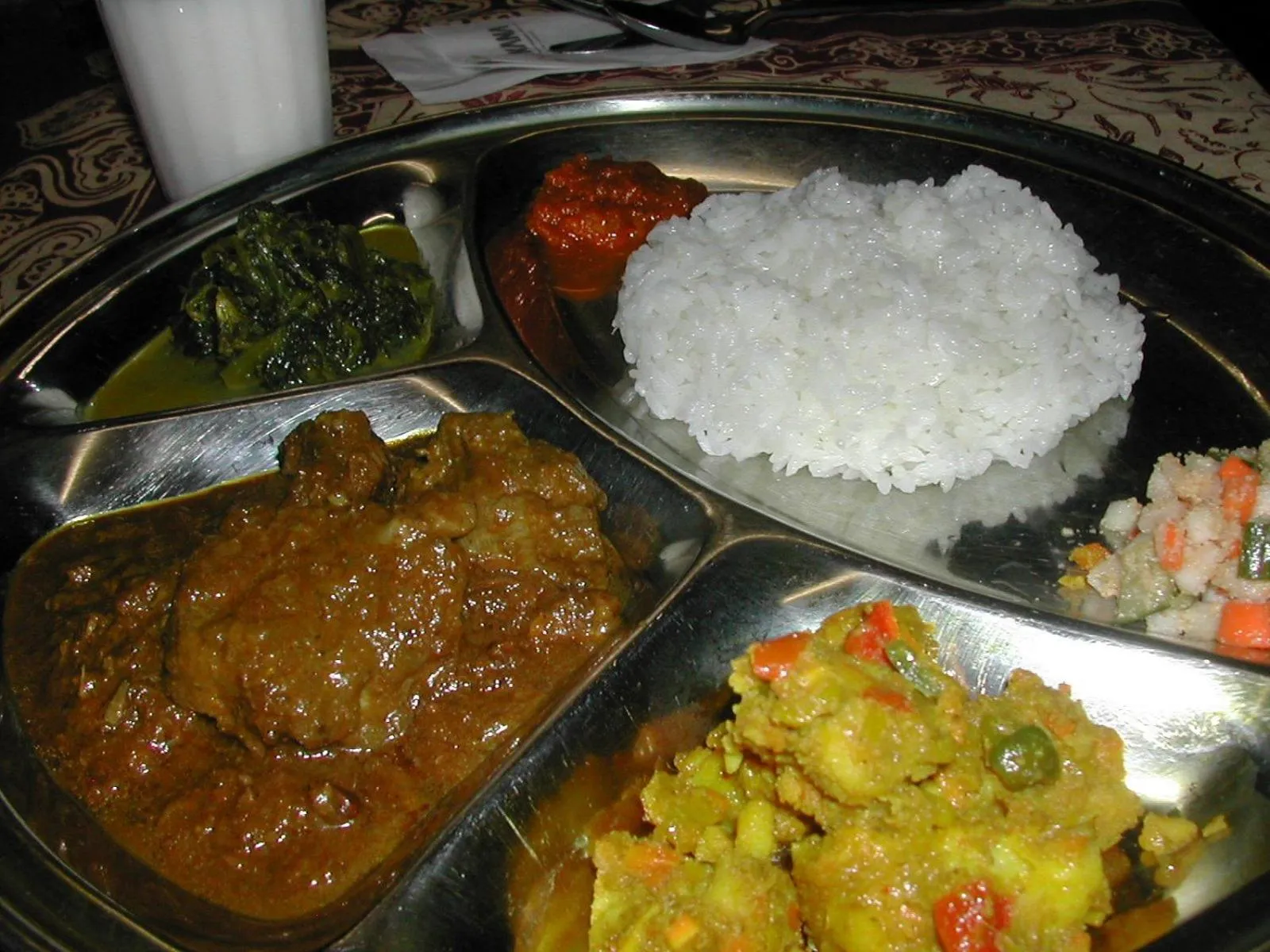 Food close-up in Bistare Kana