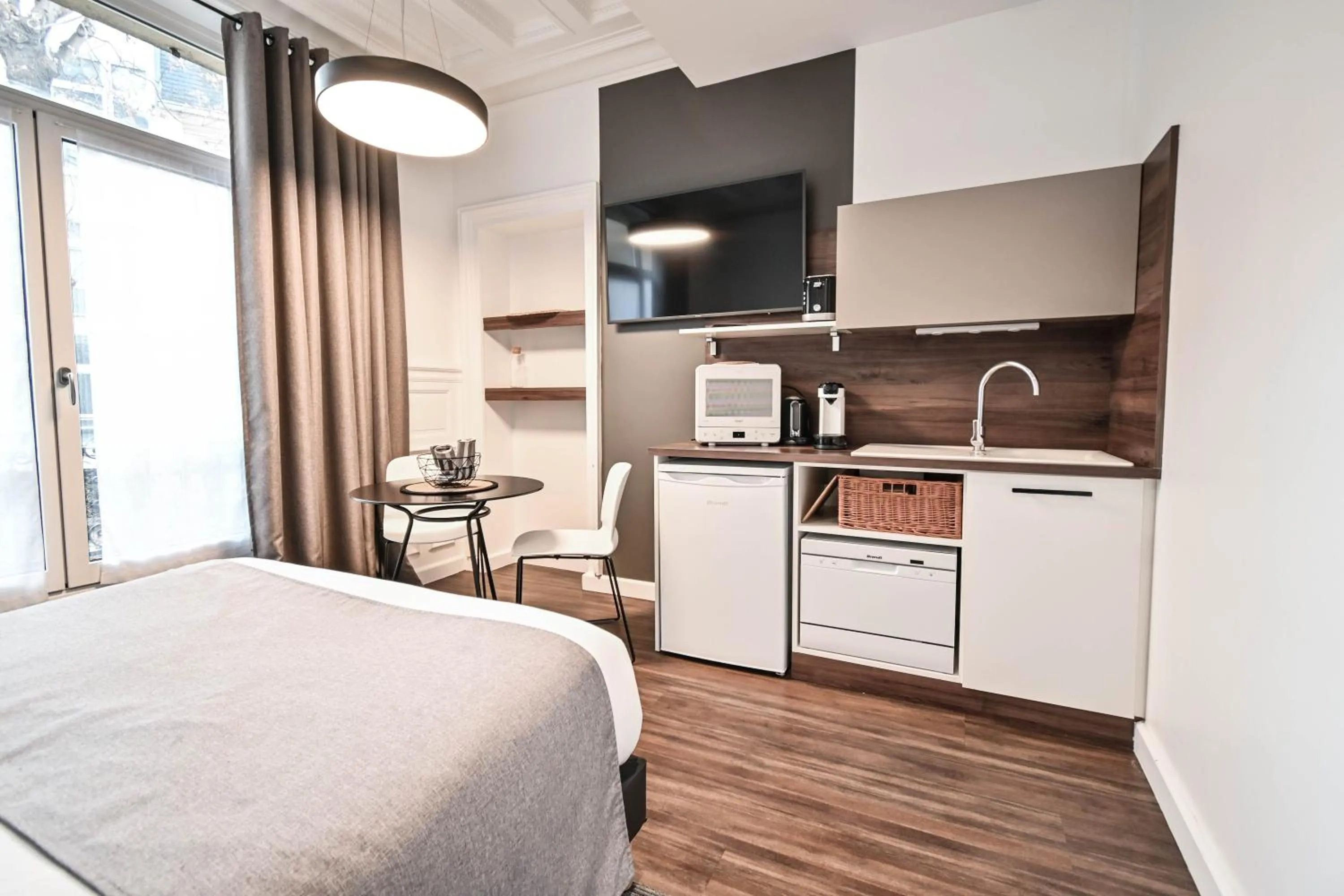 Bed in Les cles du 27 Paris