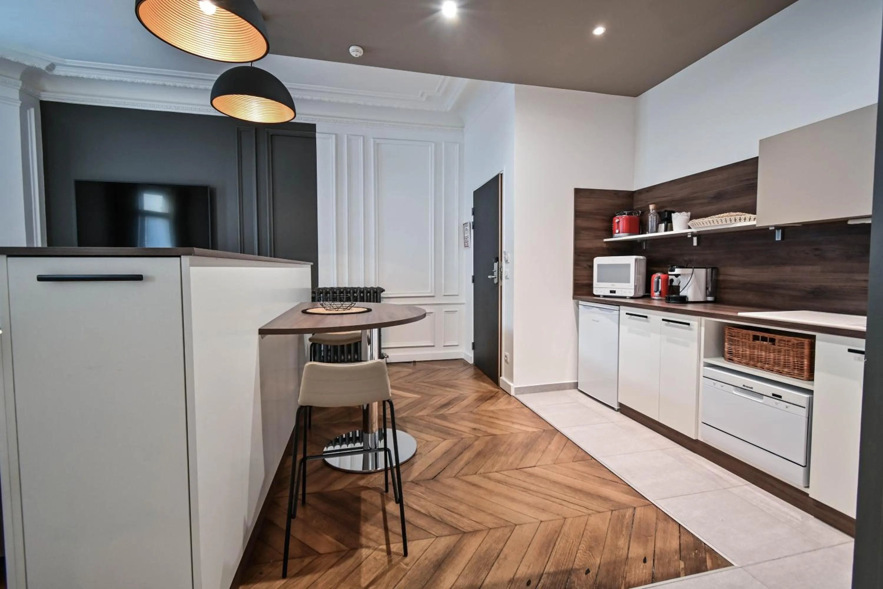 Kitchen or kitchenette in Les cles du 27 Paris