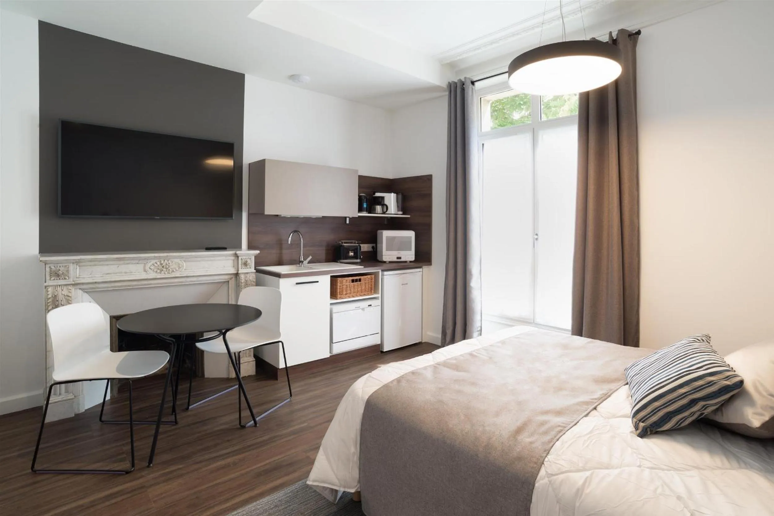 Bed in Les cles du 27 Paris