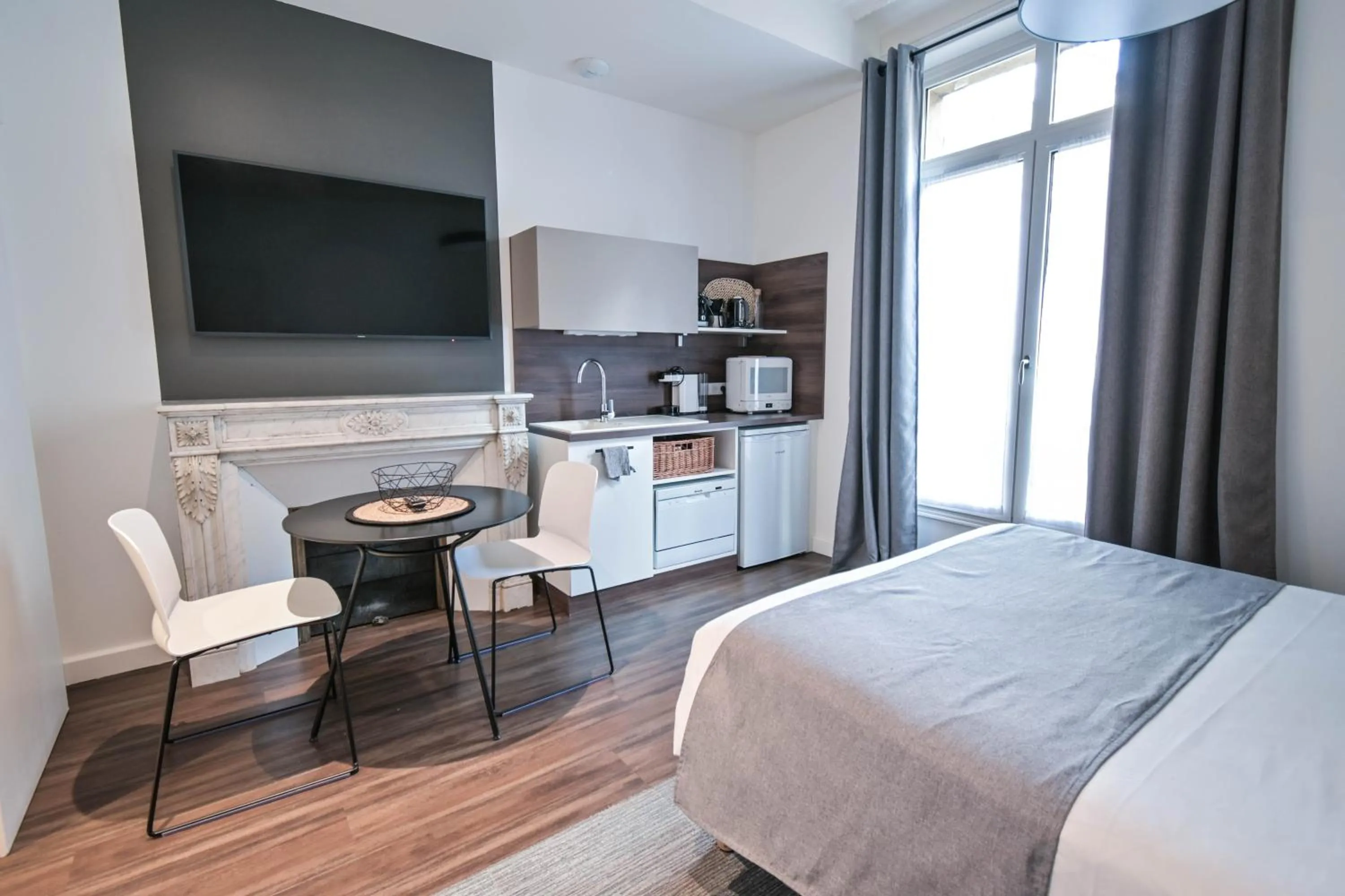 Bed in Les cles du 27 Paris