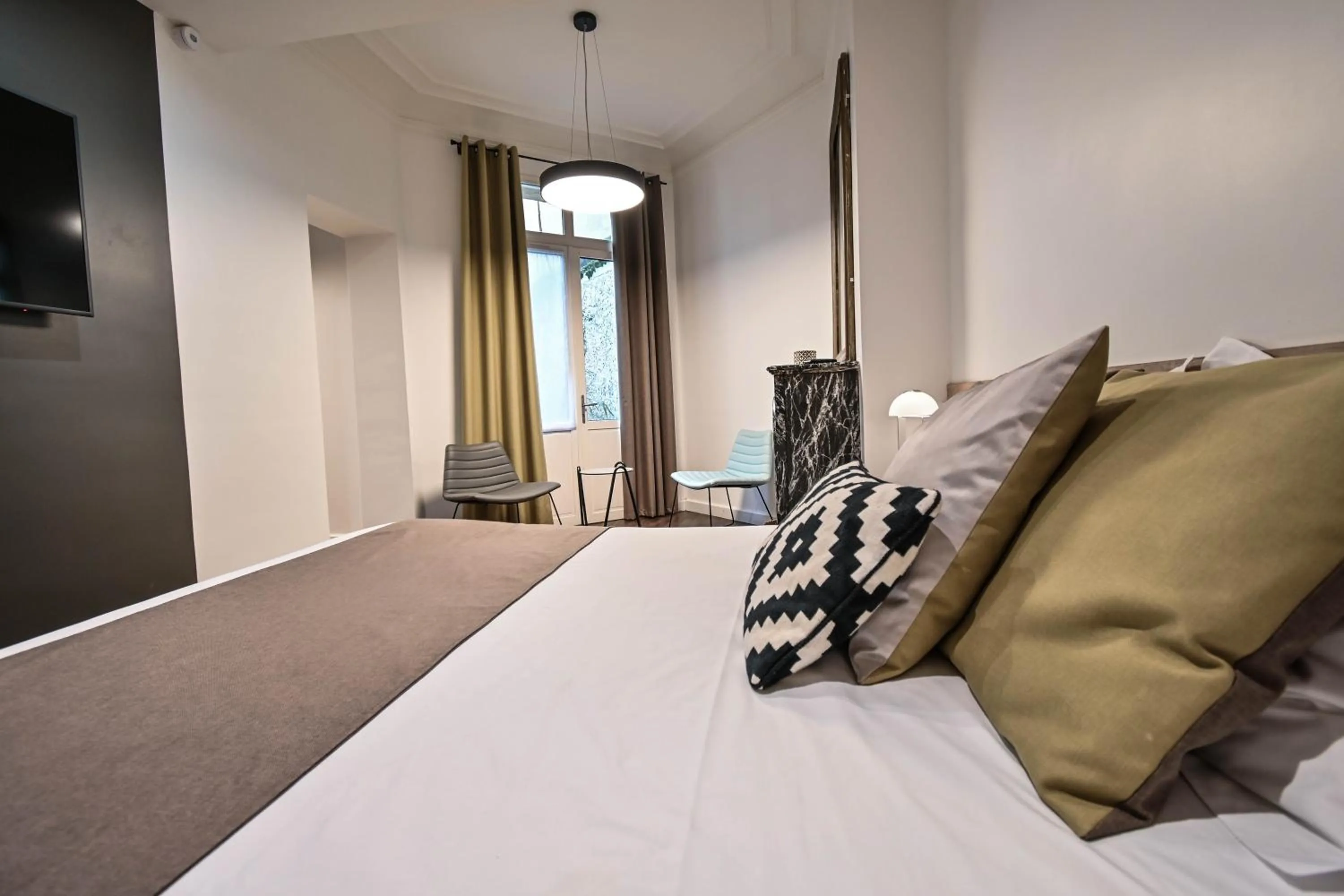 Bed in Les cles du 27 Paris