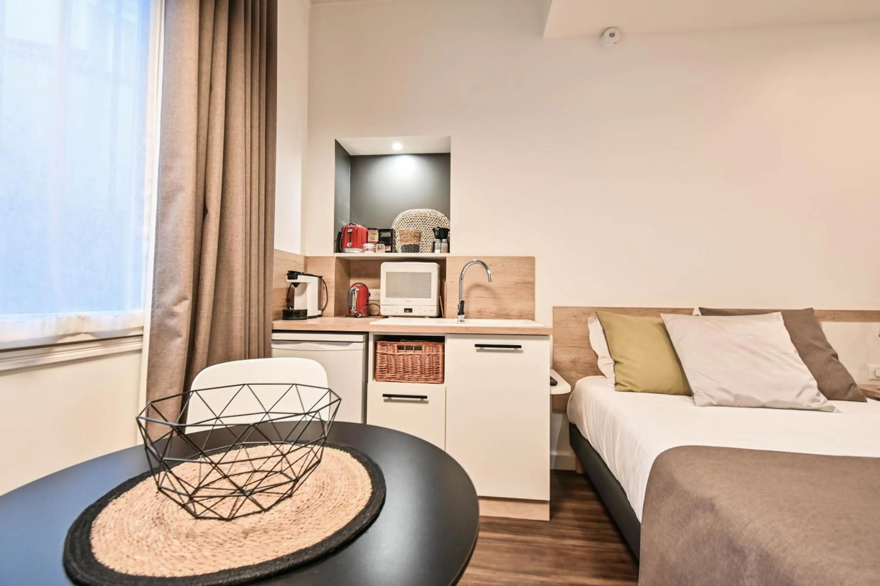 Bed in Les cles du 27 Paris