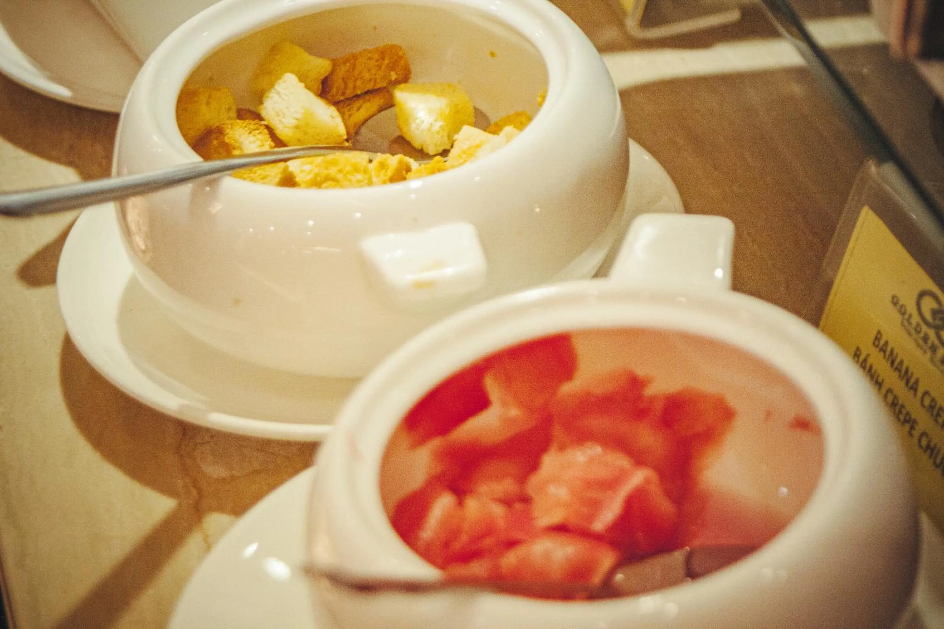 Food in Golden Silk Boutique Hotel