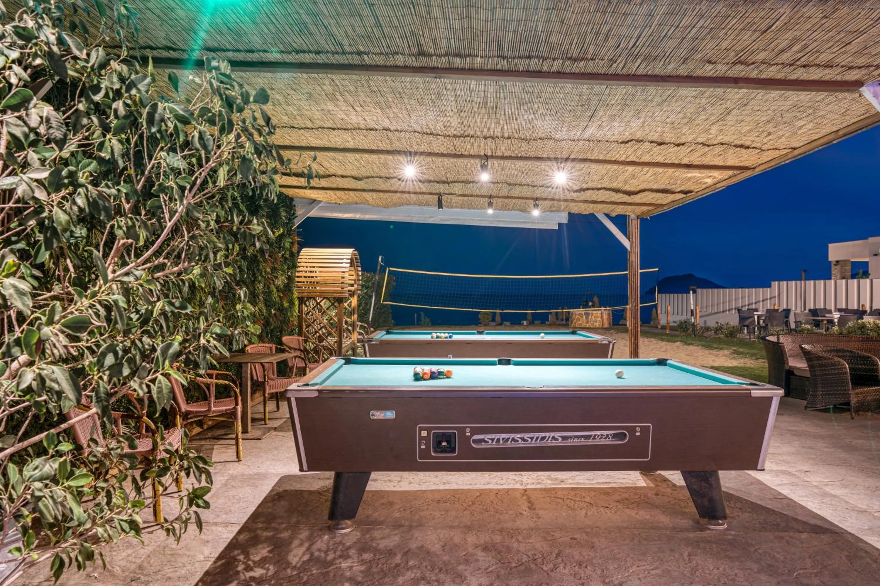 Billiard in Poseidon Beach Hotel