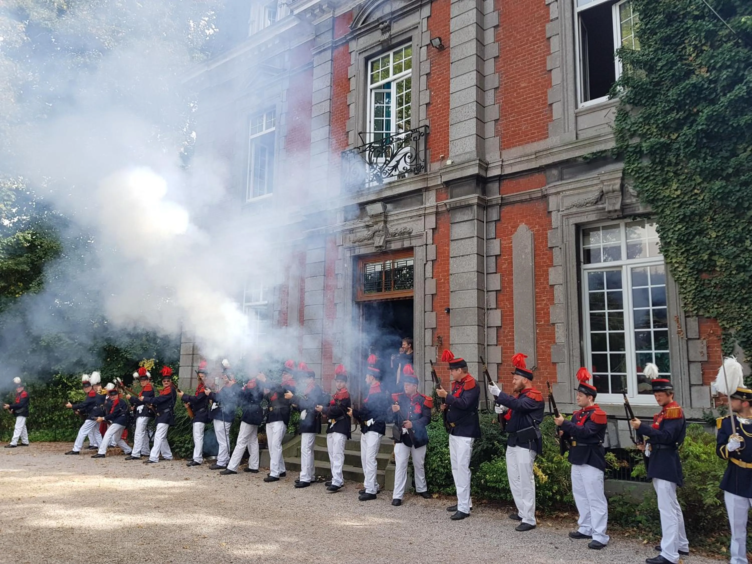 Facade/entrance in Château Lambert Moulinsart Hotel, shuttle airport, long term parking, snooker, large terrasse, dinner, breakfast