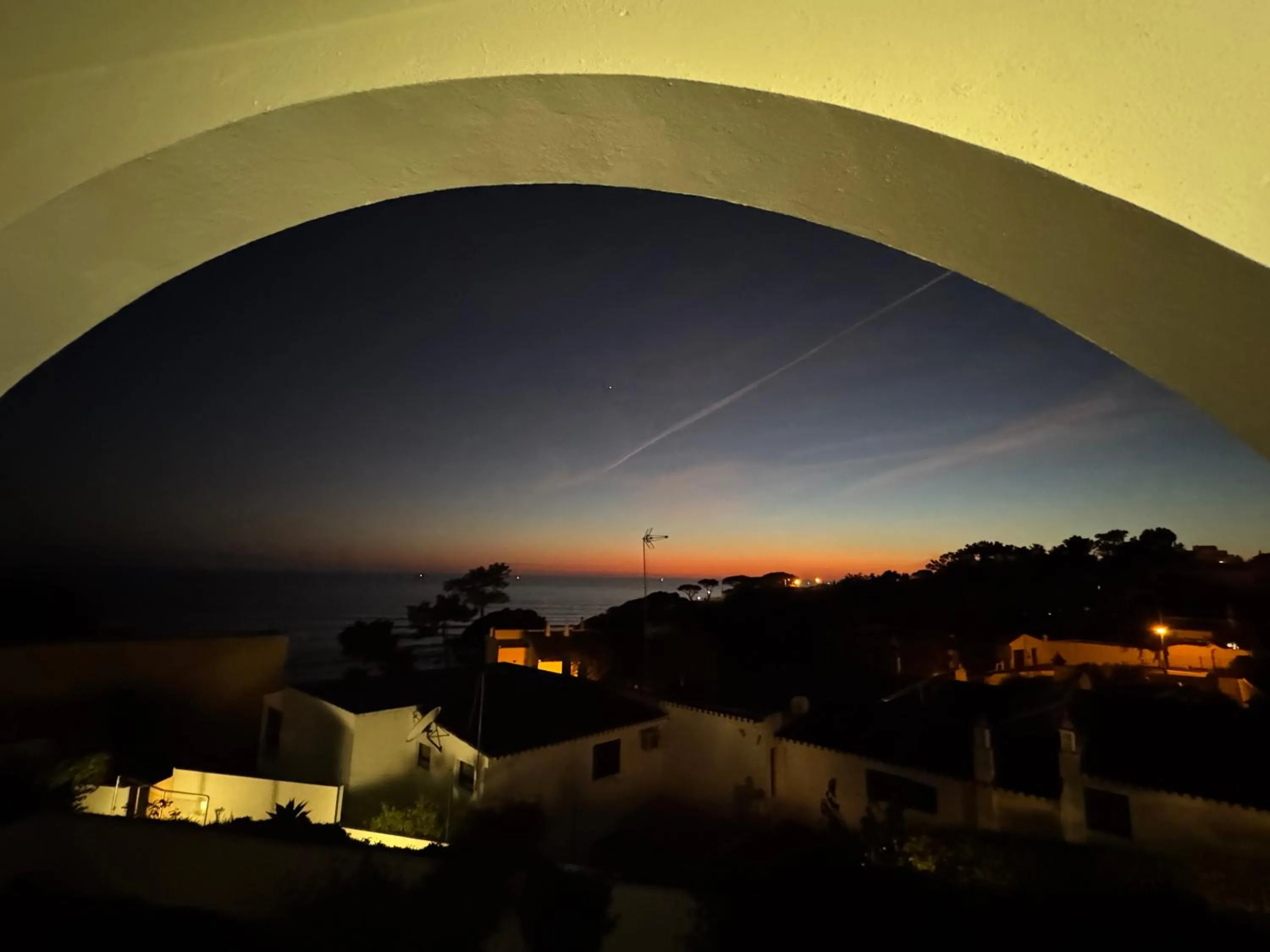 Sunset in Apartamentos Do Parque