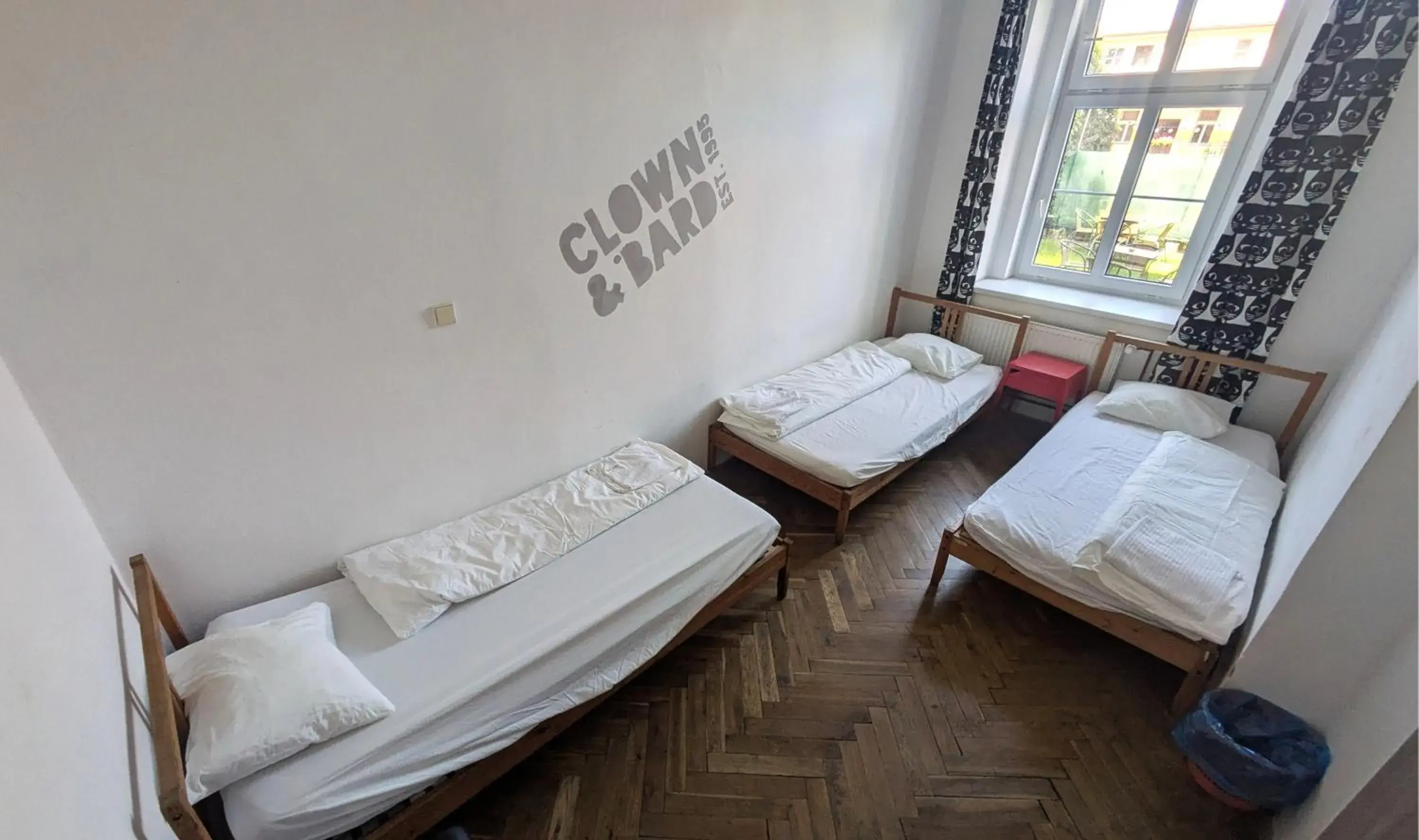 Triple Room with Shared Bathroom in Clown and Bard Hostel Triple Room with Shared Bathroom in Clown and Bard Hostel