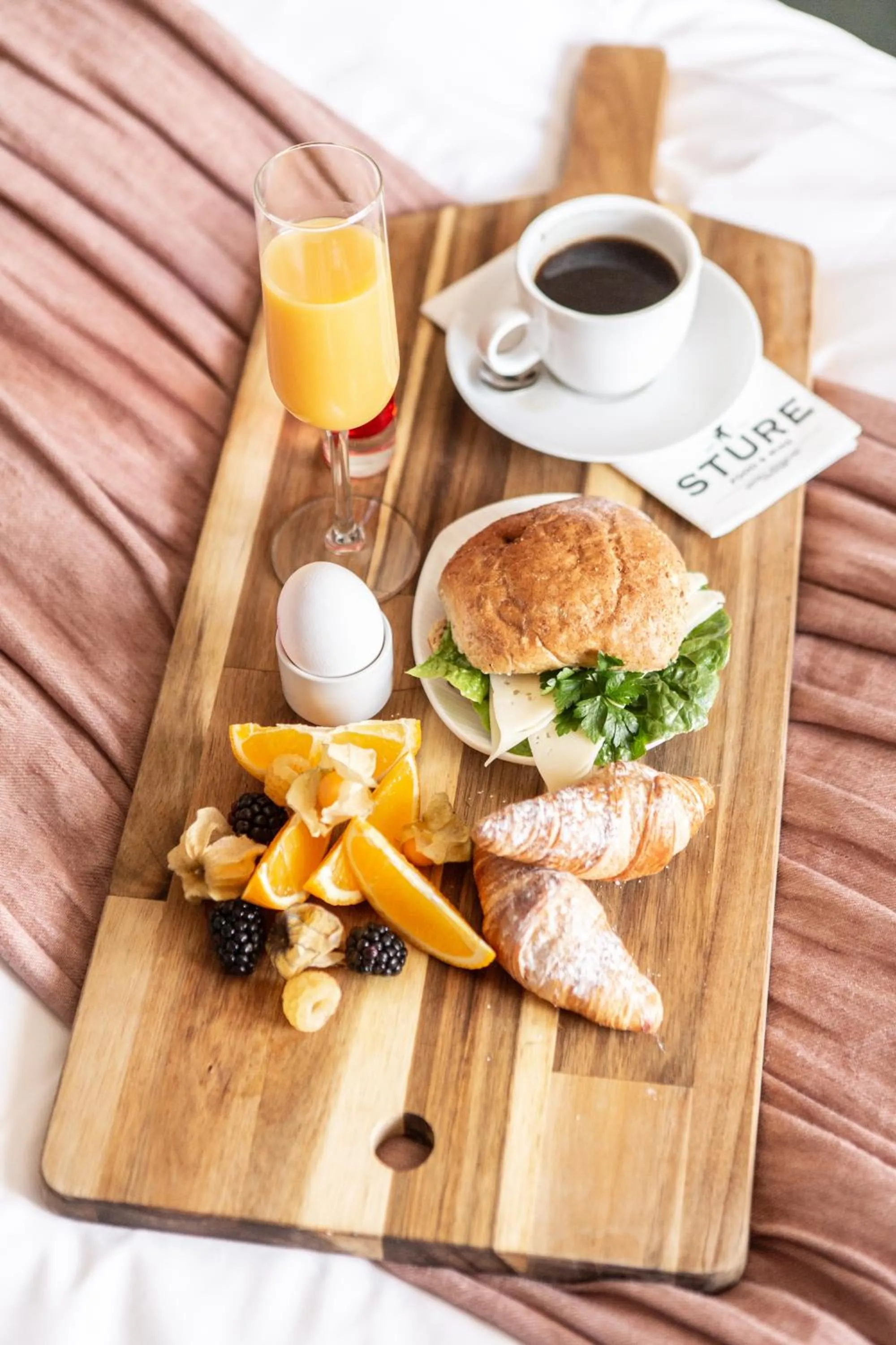 Food close-up in Hotell Bogesund