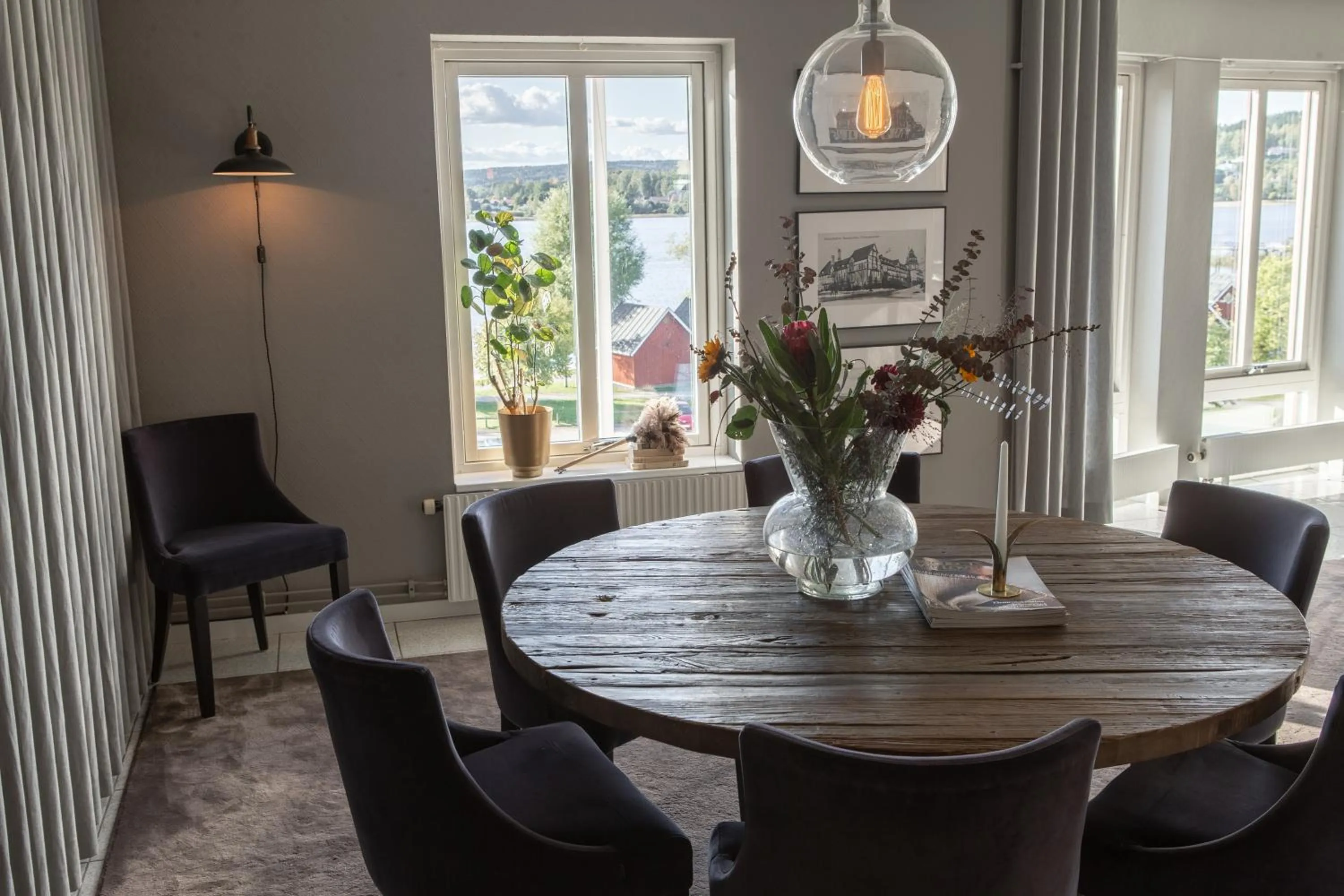 Lobby or reception in Hotell Bogesund