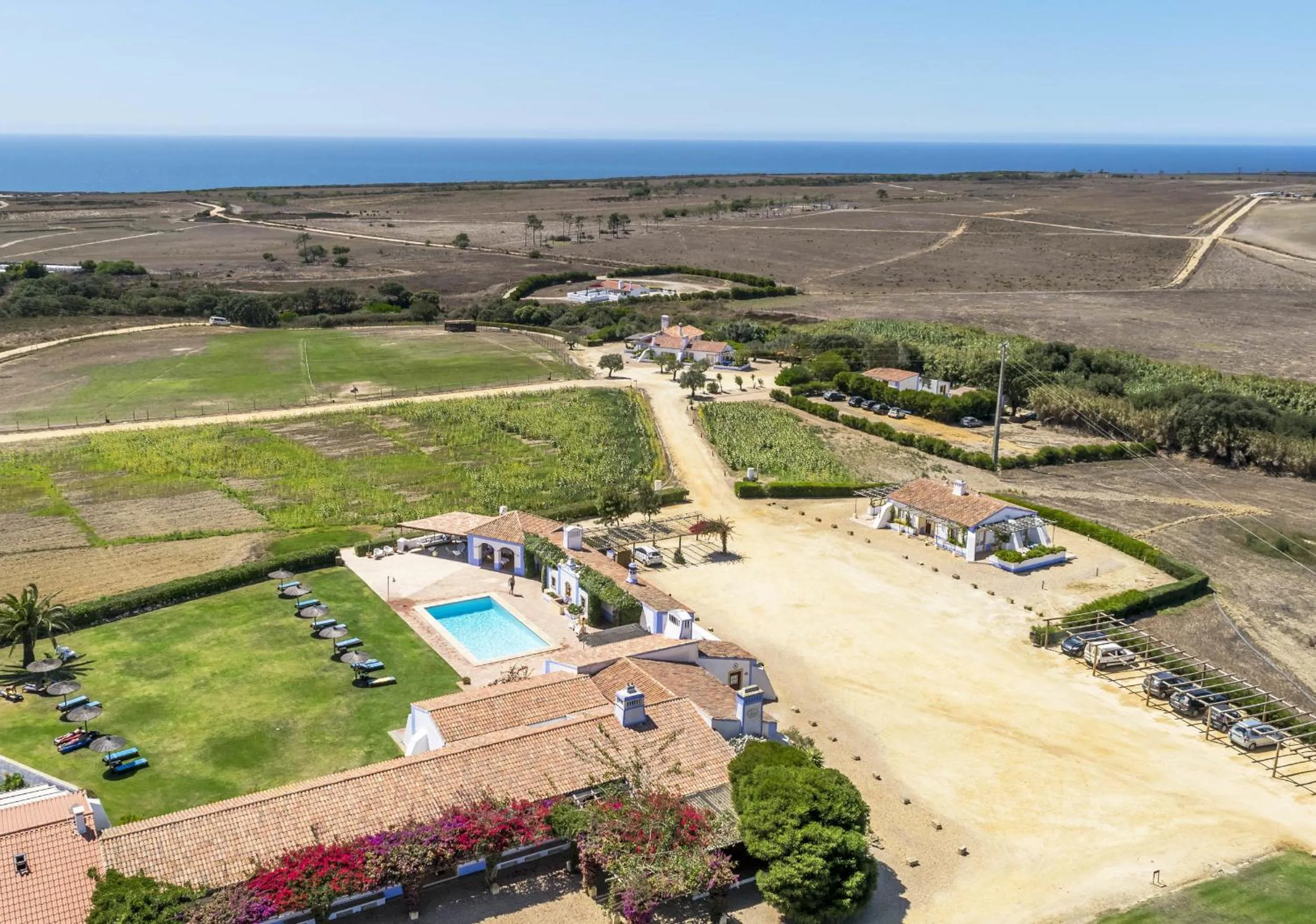 Bird's eye view in Herdade Do Touril