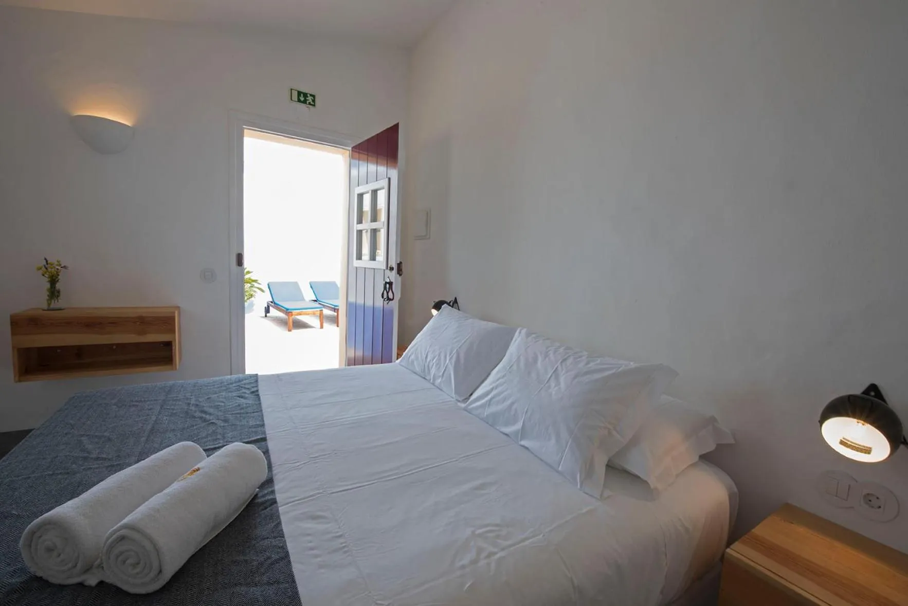 Balcony/Terrace, Bed in Herdade Do Touril