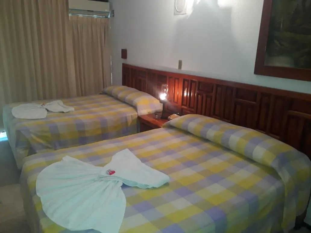 Bed in Hotel Maria Luisa