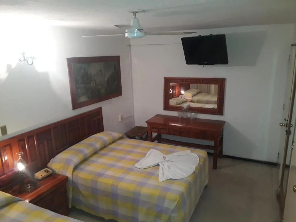 Bed in Hotel Maria Luisa
