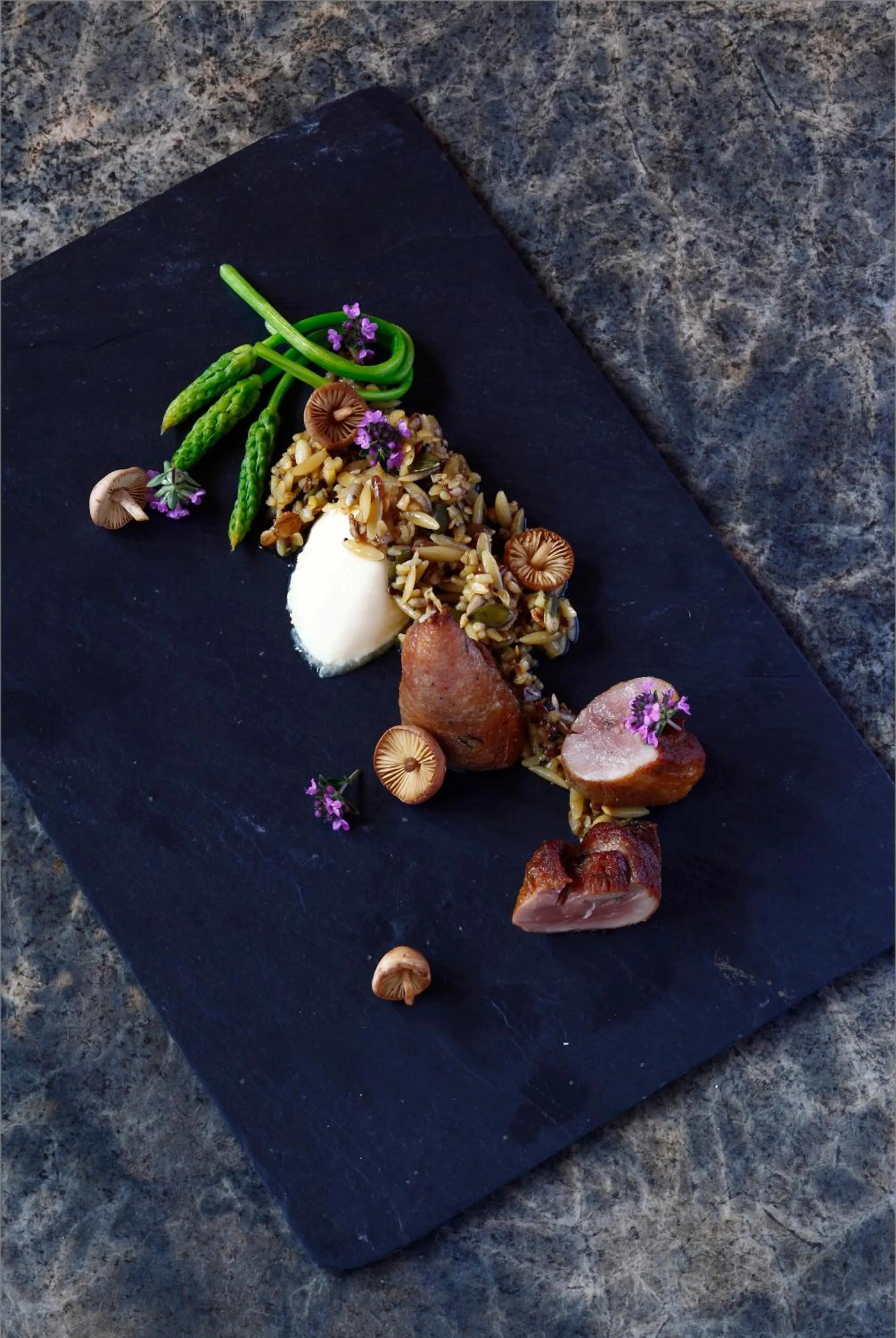 Food close-up in Hôtel La Ferme du Chozal, Chalet de tradition
