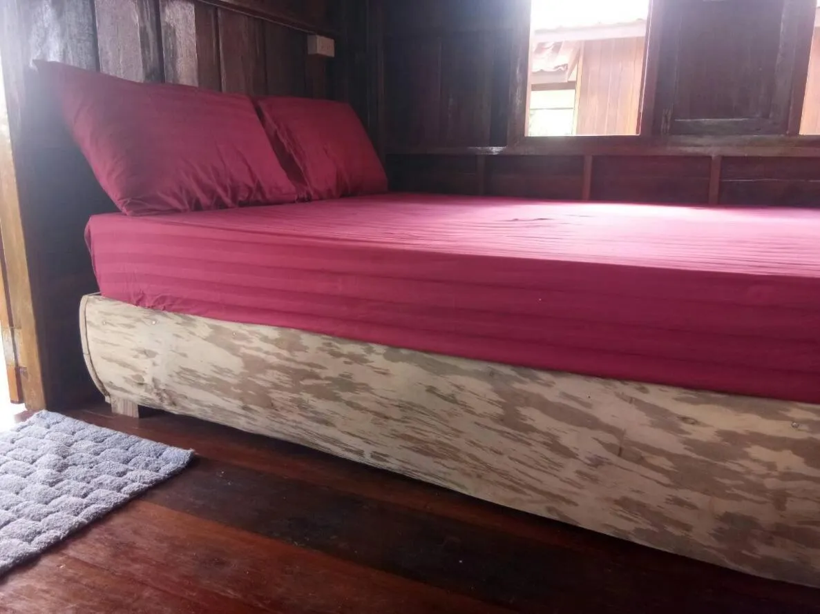 Bed in Pumaka Resort