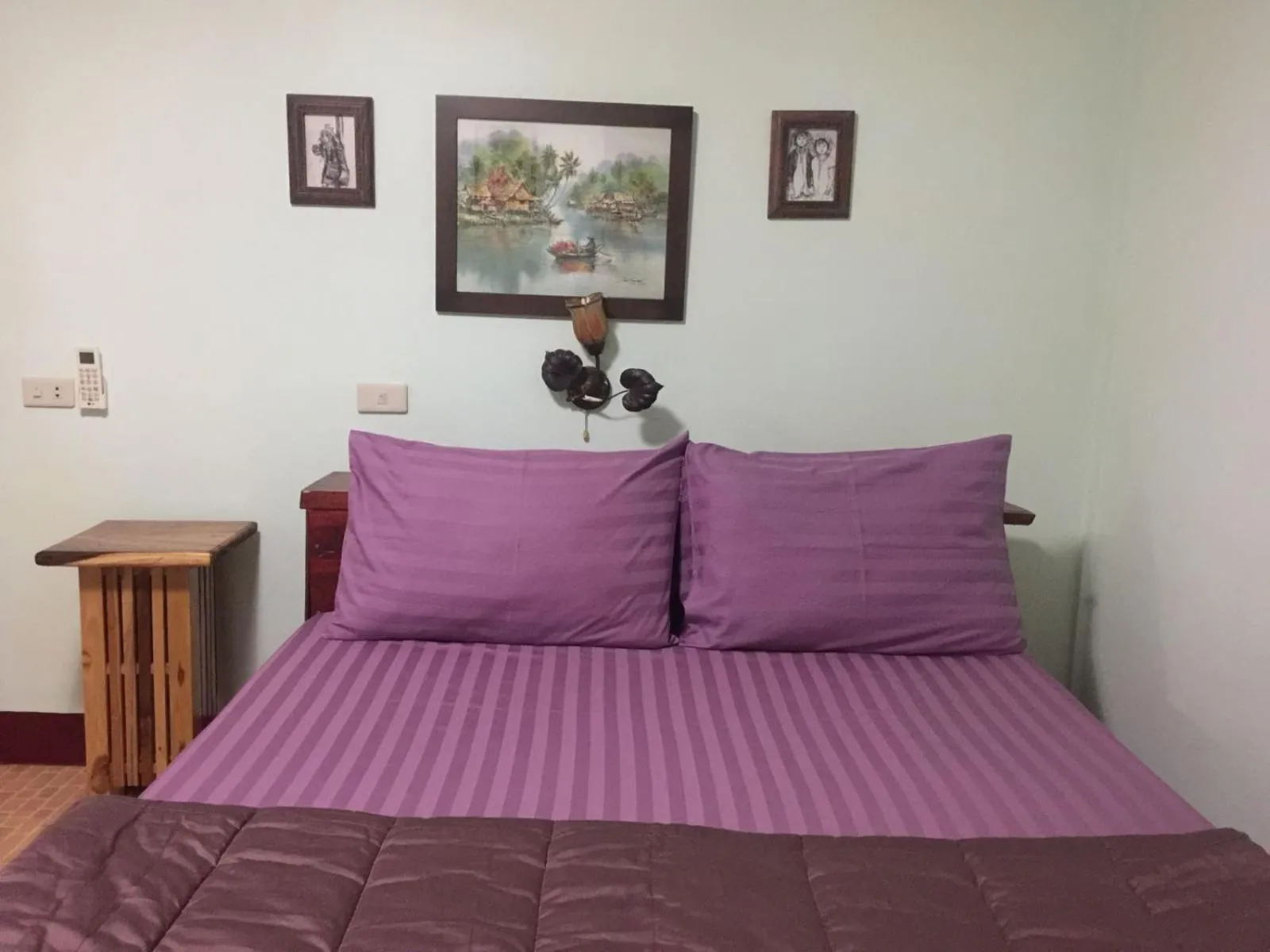 Bed in Pumaka Resort