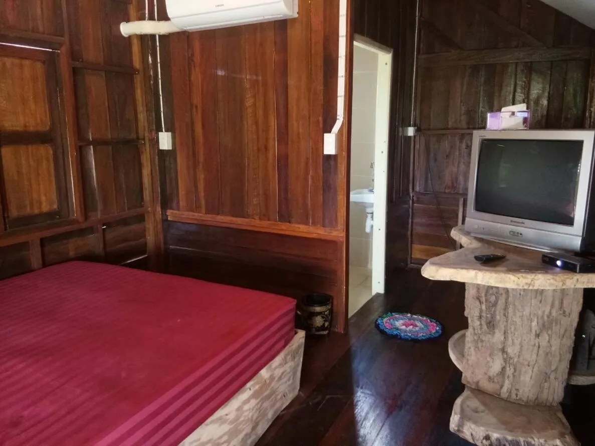 Bed in Pumaka Resort