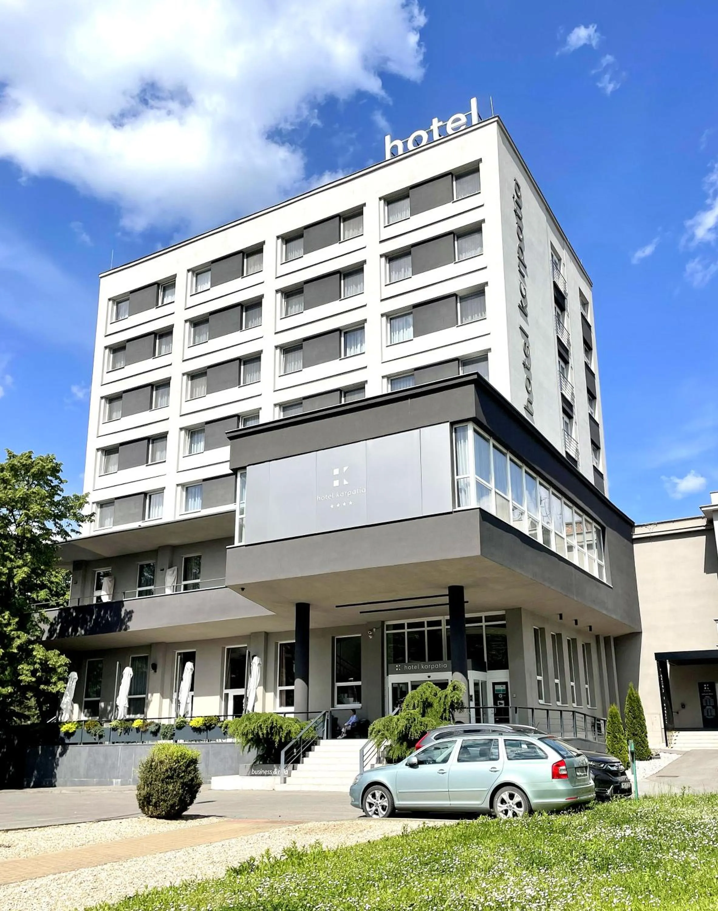 Property building in Hotel Karpatia