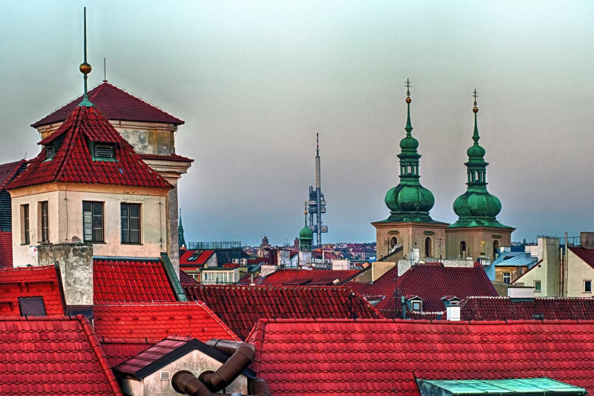 City view in Karlova 25 Apartments