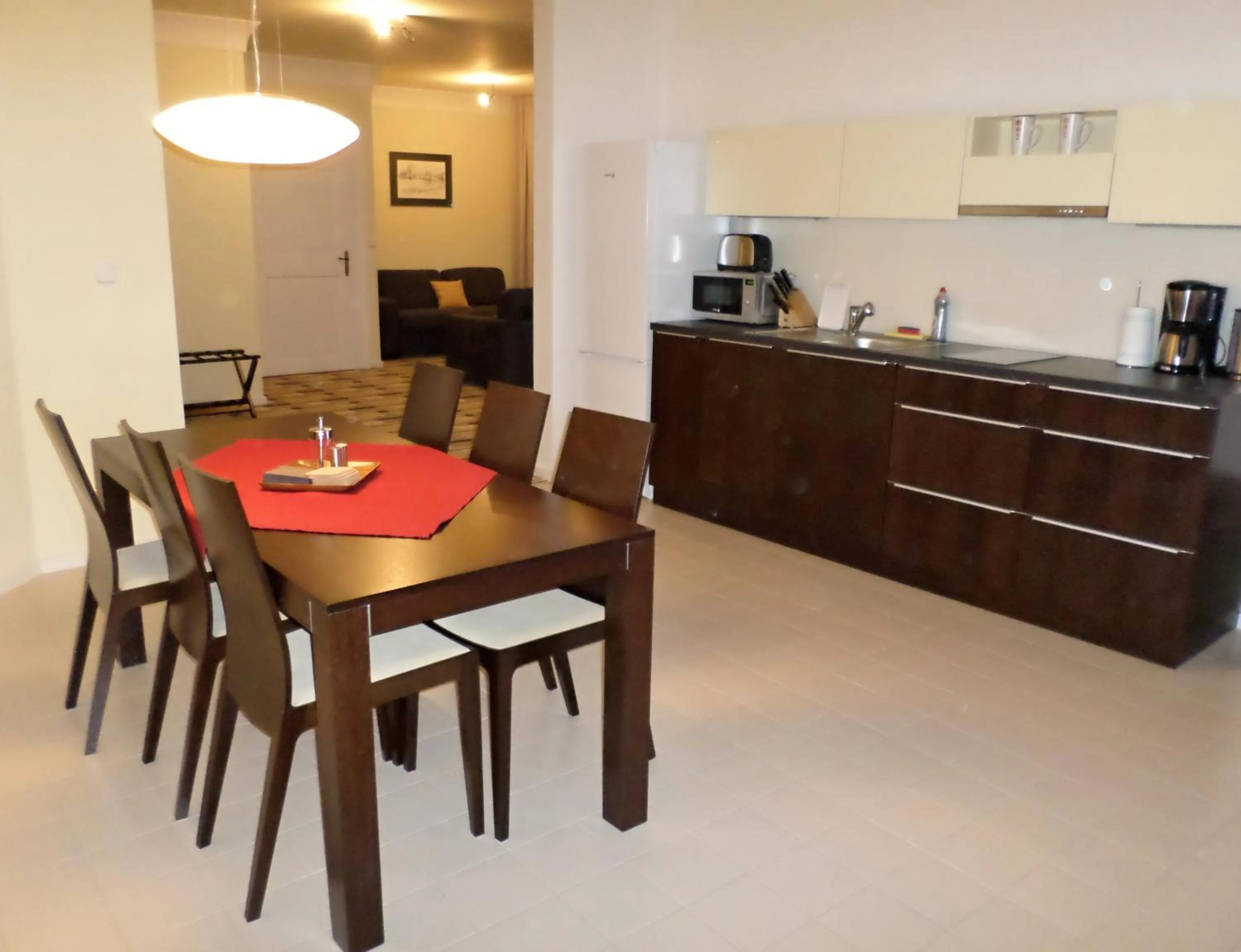 Dining area in Karlova 25 Apartments