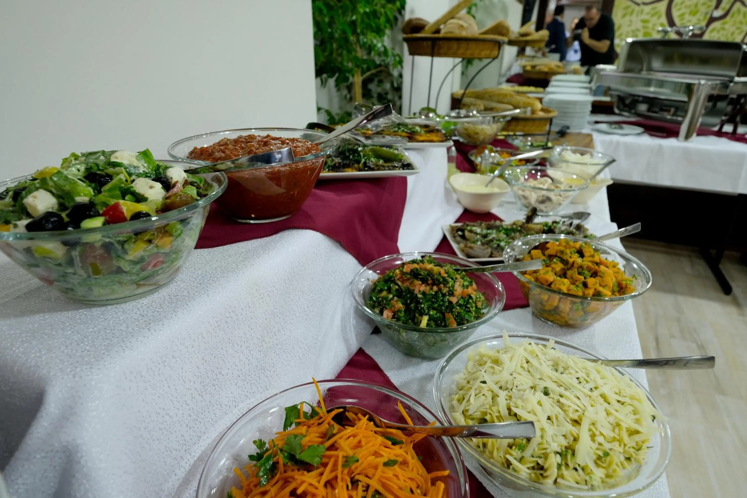 Food close-up in Tantur Hills Hotel - Jerusalem