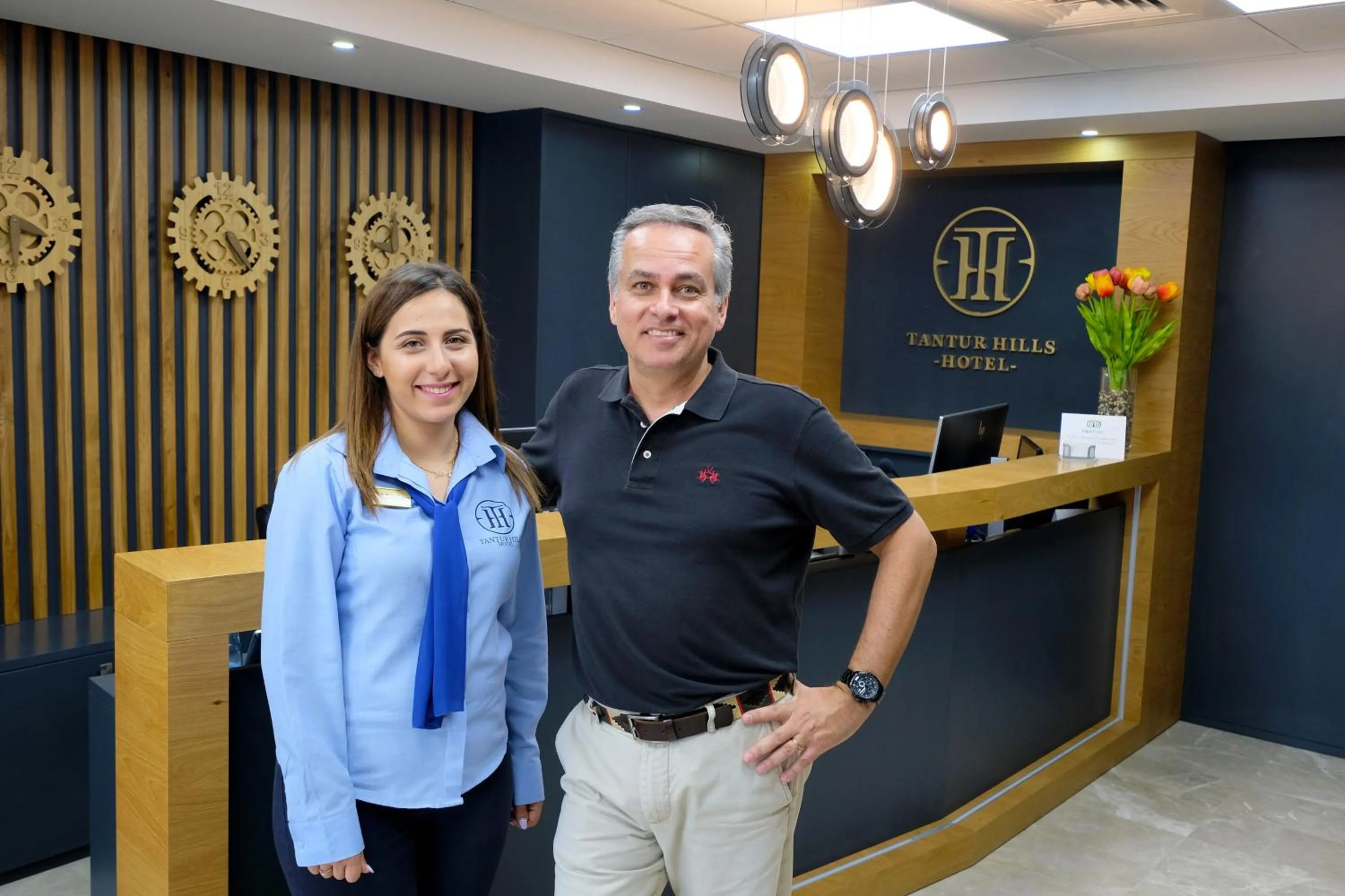 Staff in Tantur Hills Hotel - Jerusalem