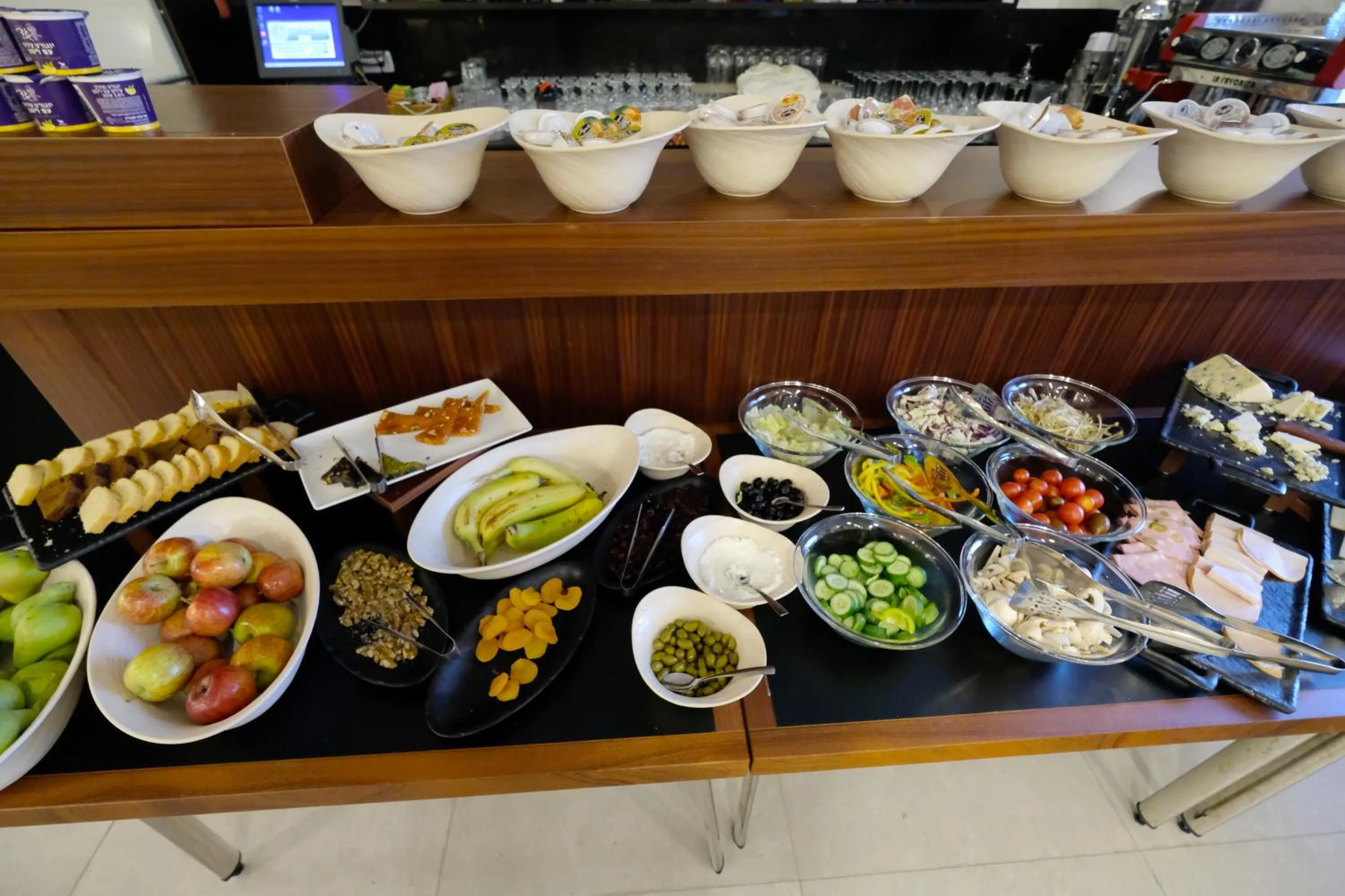 Breakfast in Tantur Hills Hotel - Jerusalem