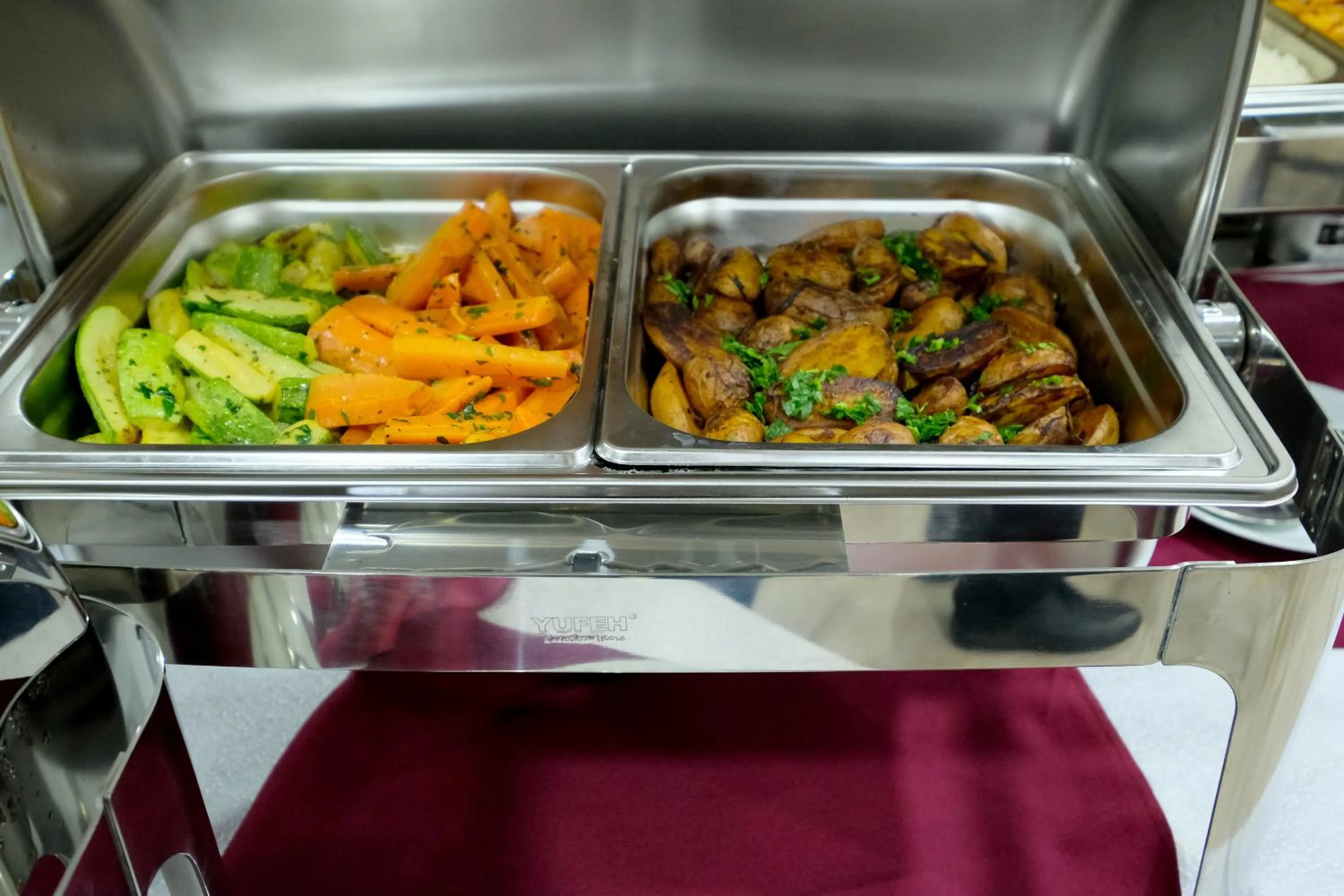 Food close-up in Tantur Hills Hotel - Jerusalem