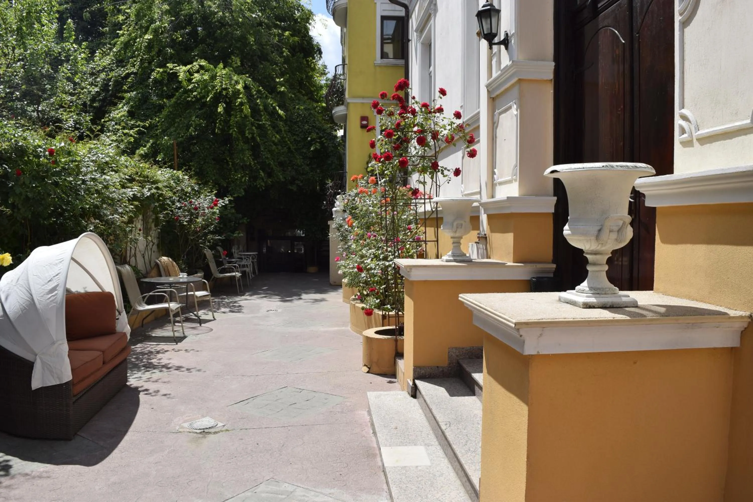 Garden view in Hotel Michelangelo