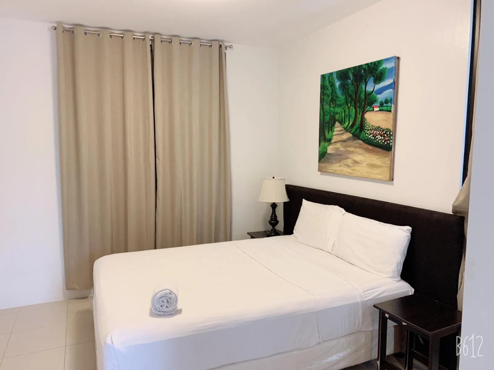 Photo of the whole room, Bed in Tumon Bel-Air Serviced Residence