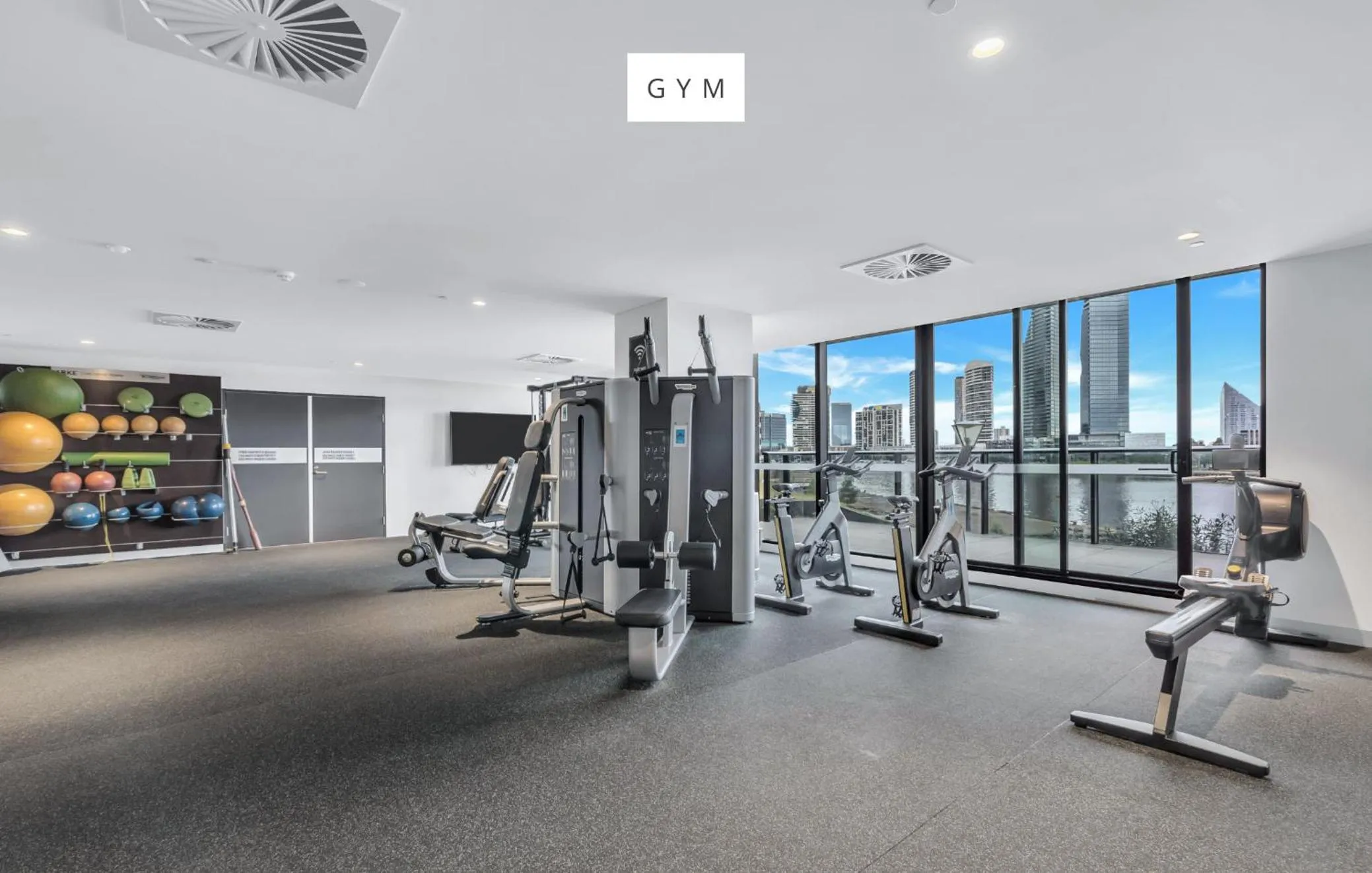Fitness centre/facilities in Melbourne Lifestyle Apartments - Best Views on Collins