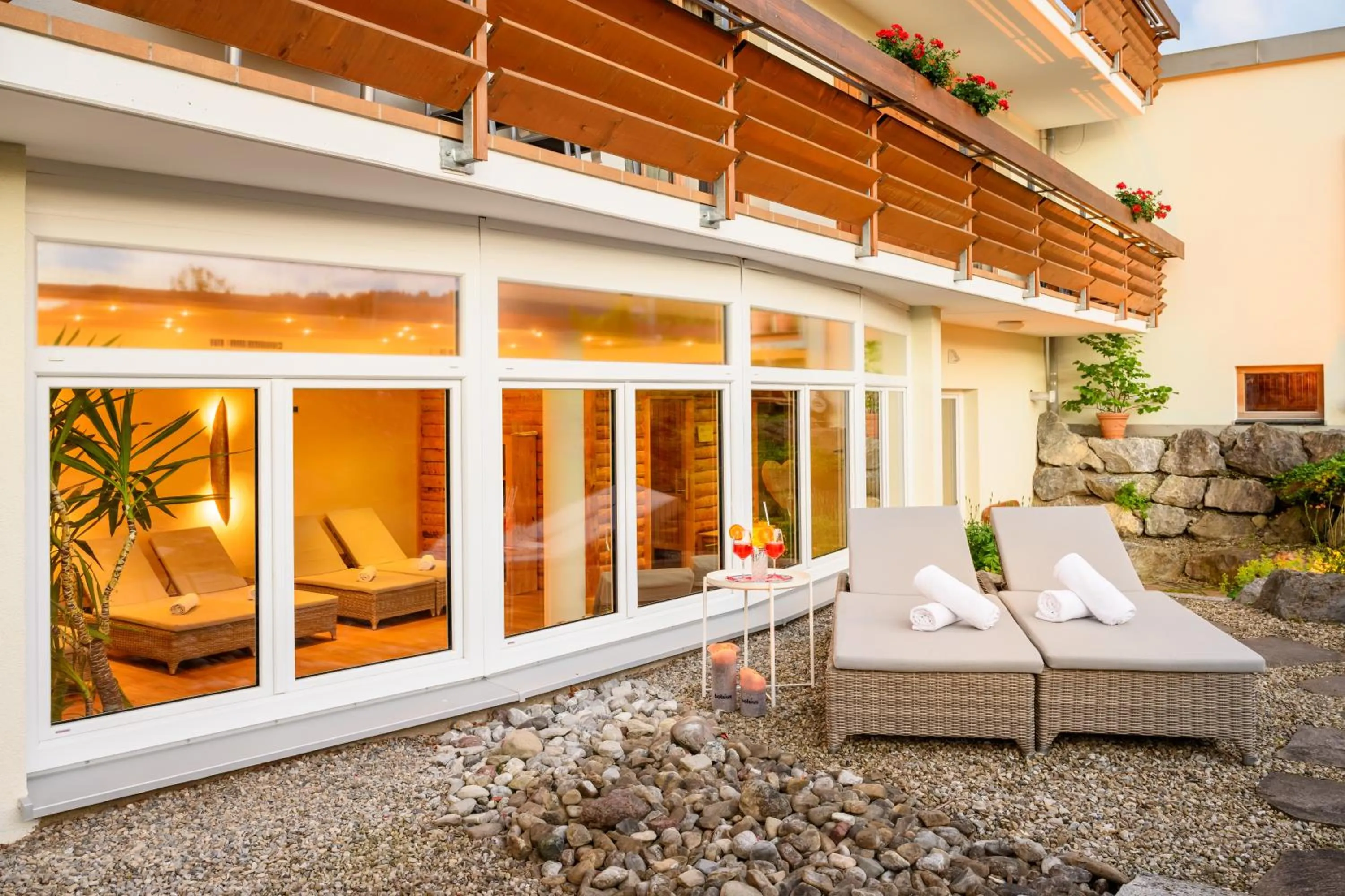 Sauna in Aparthotel Weinklause Superior