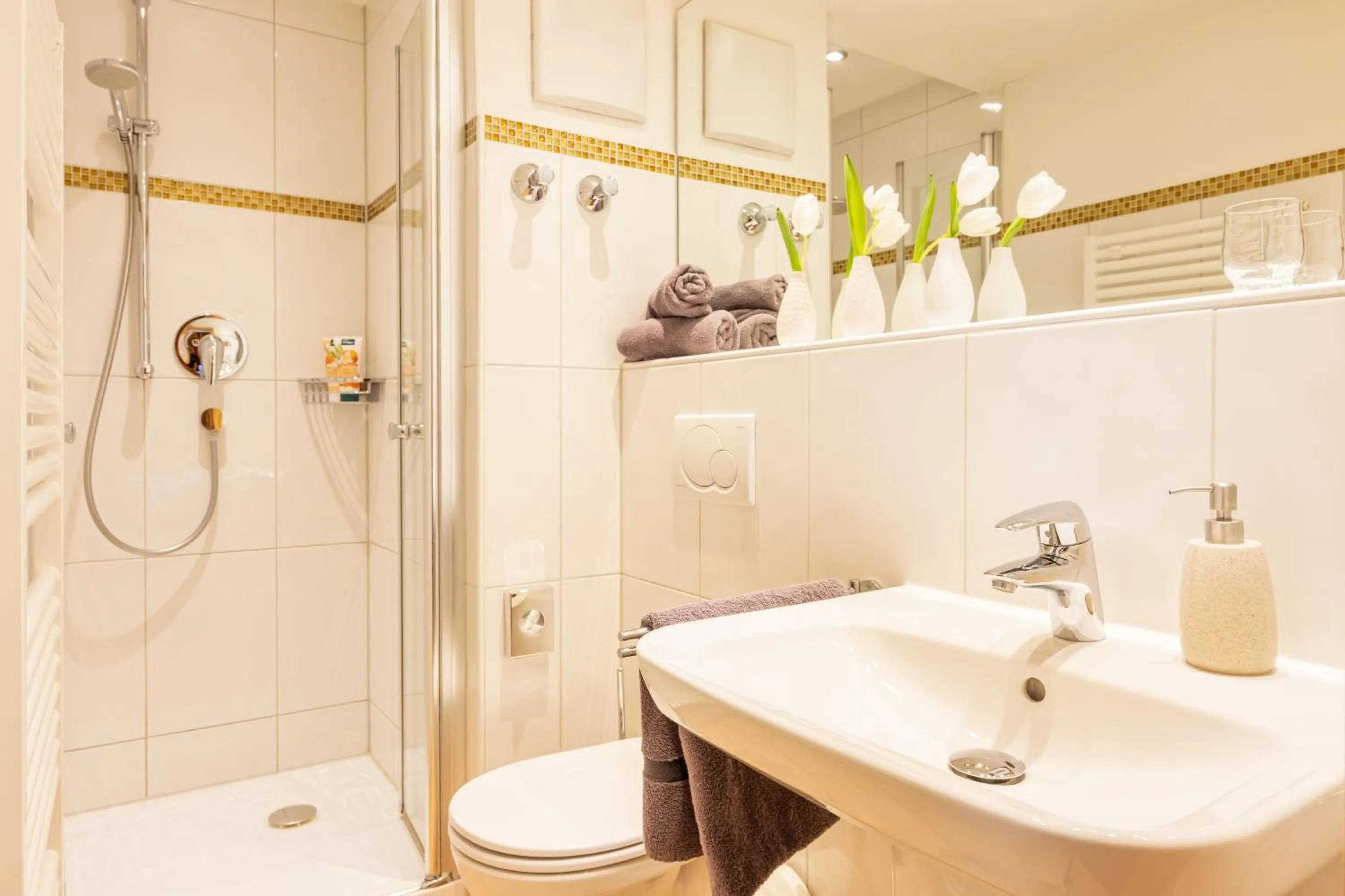 Bathroom in Aparthotel Weinklause Superior