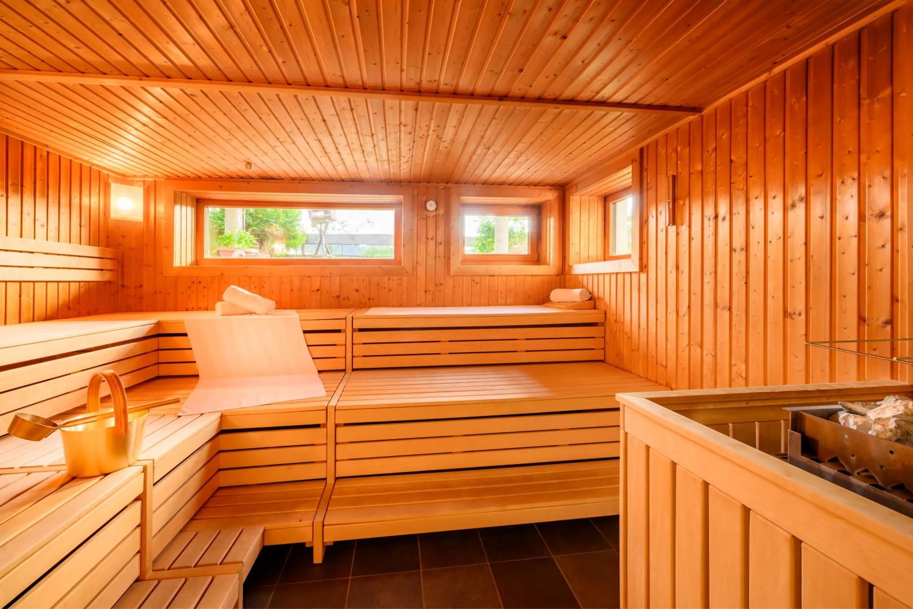 Sauna in Aparthotel Weinklause Superior