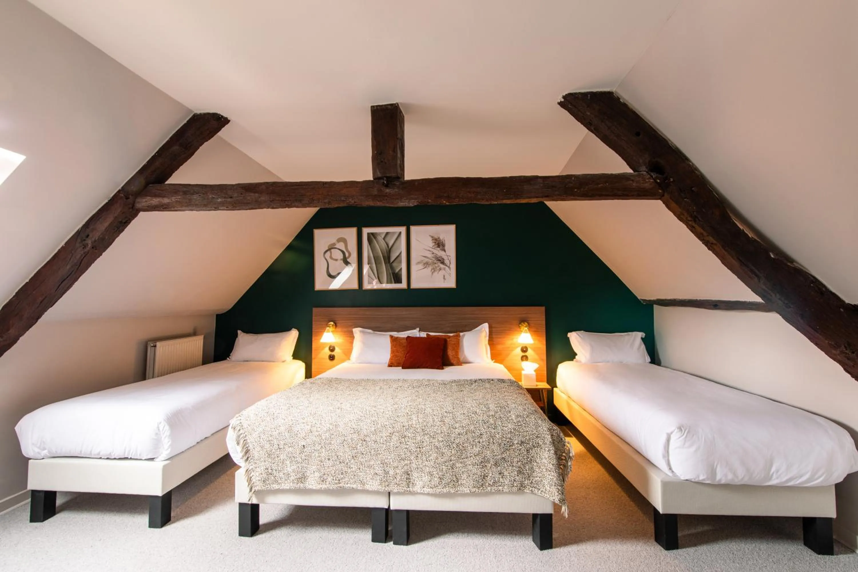 Bed in La Maison OBONO Hôtel & Spa