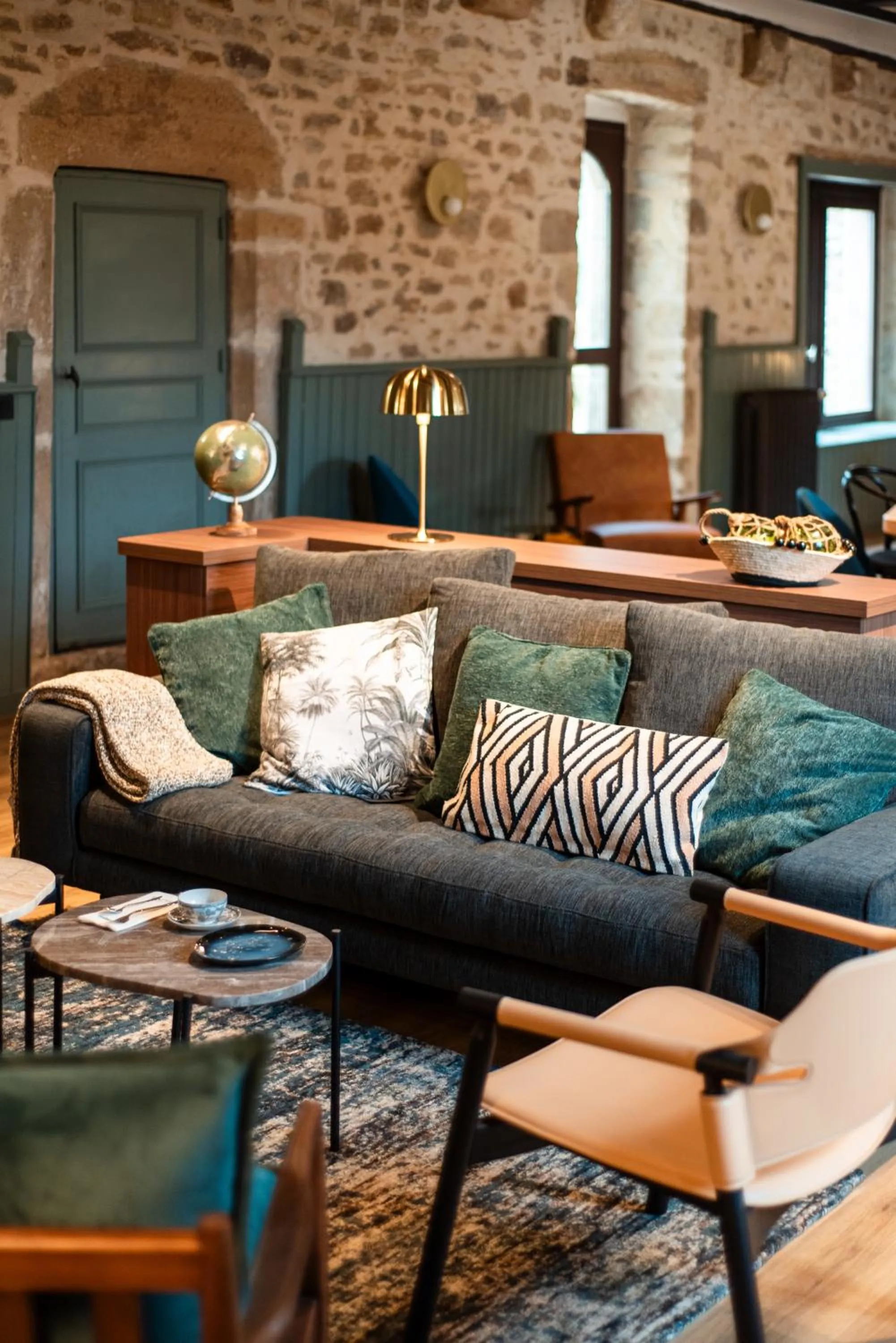 Living room in La Maison OBONO Hôtel & Spa