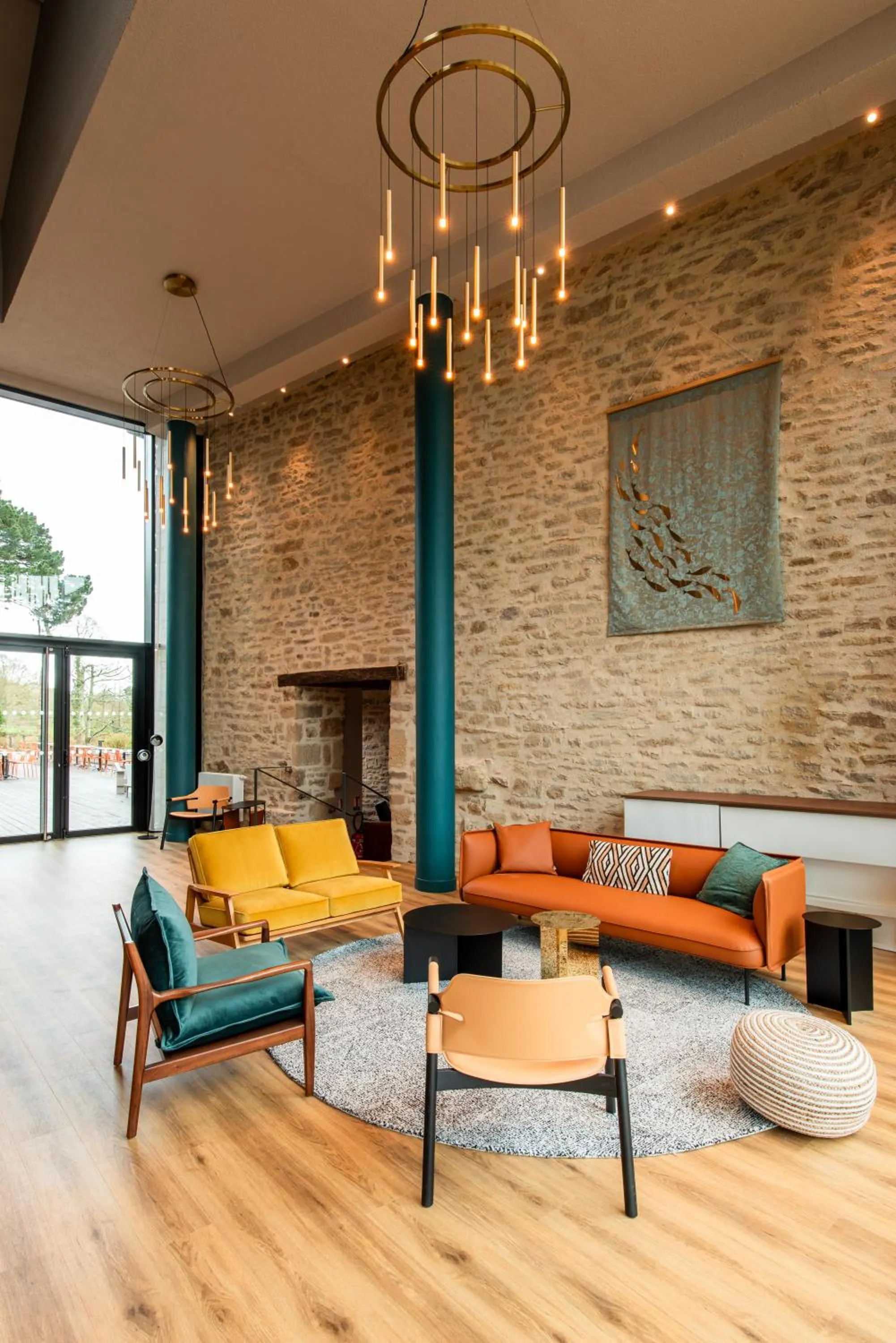 Lobby or reception in La Maison OBONO Hôtel & Spa