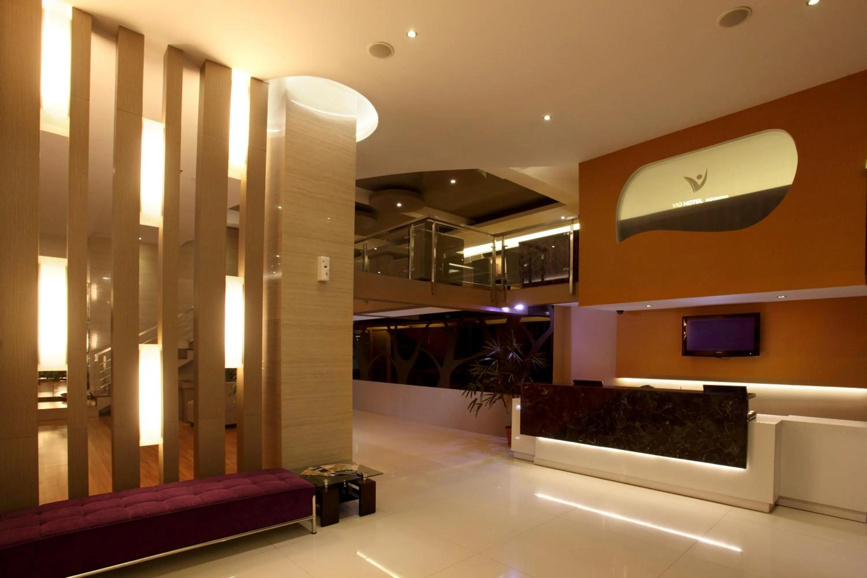 Lobby or reception in Vio Hotel Pasteur