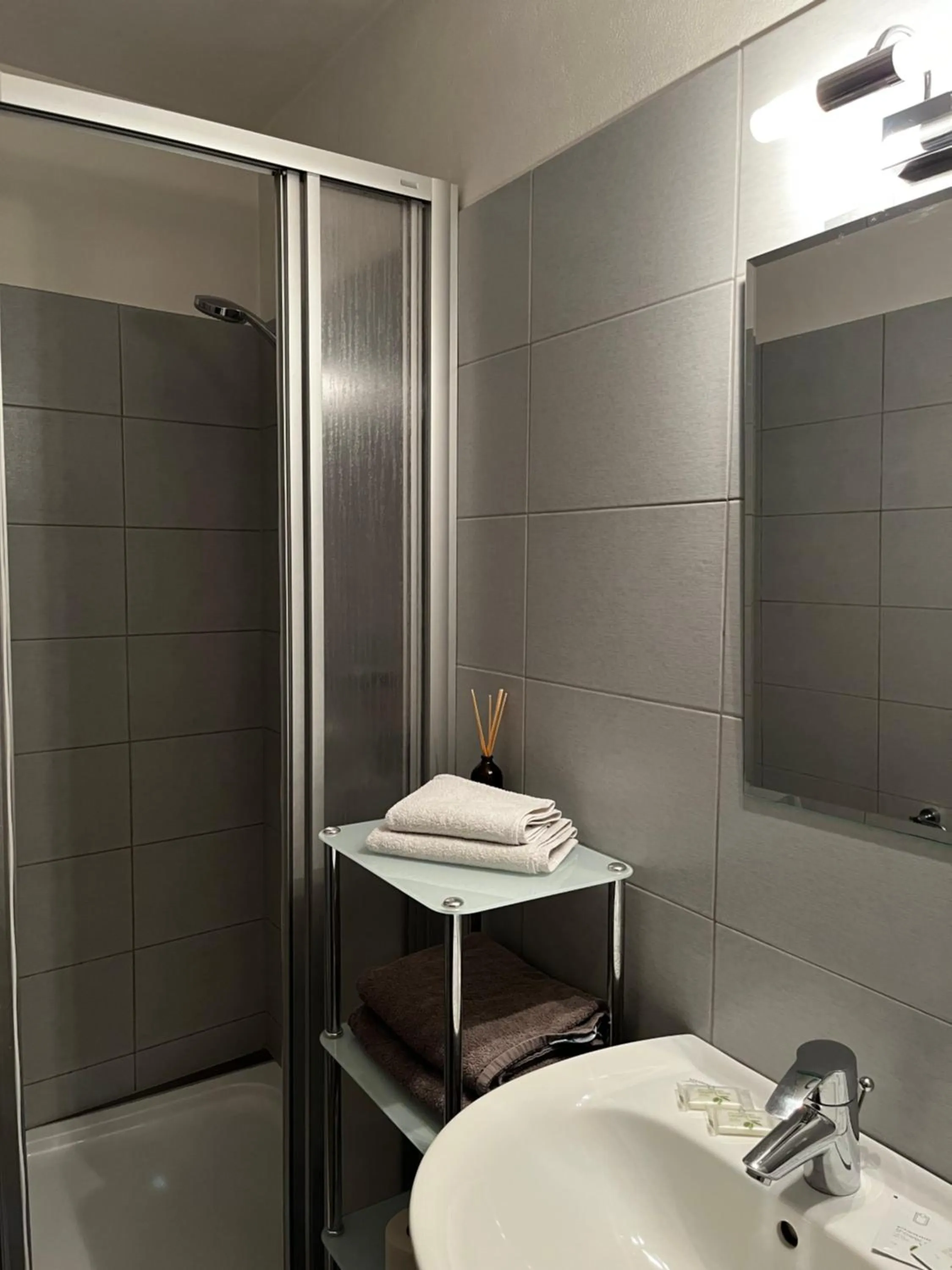 Shower in Gasthof Sterzingerhof