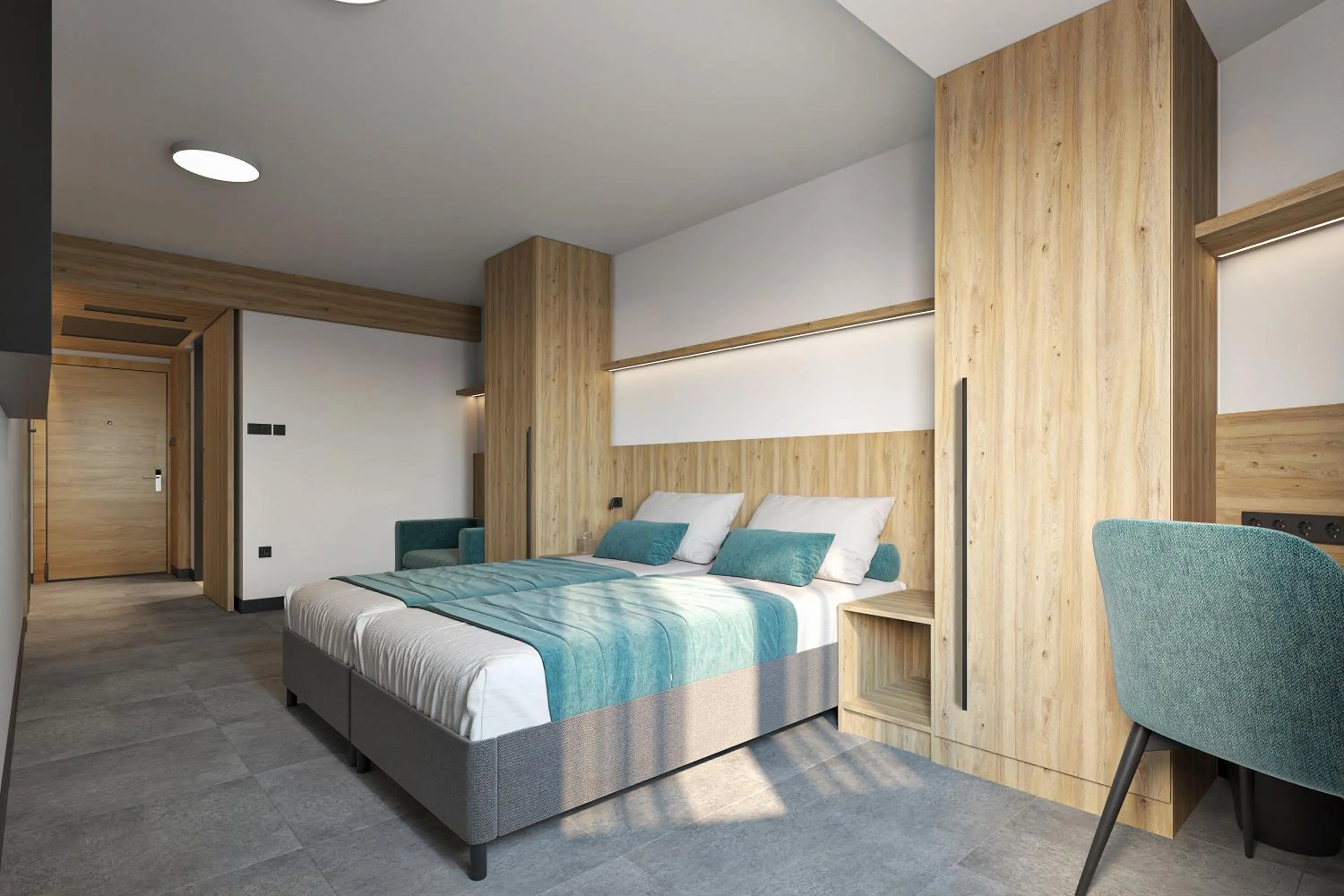 Bedroom, Bed in Hotel Zdravilisce - Thermana Lasko