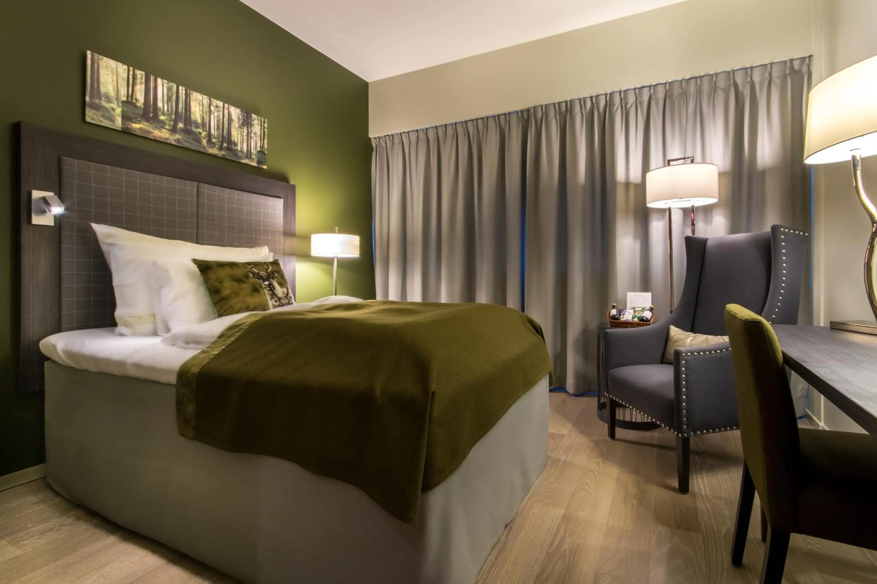 Bed in Soria Moria Hotell