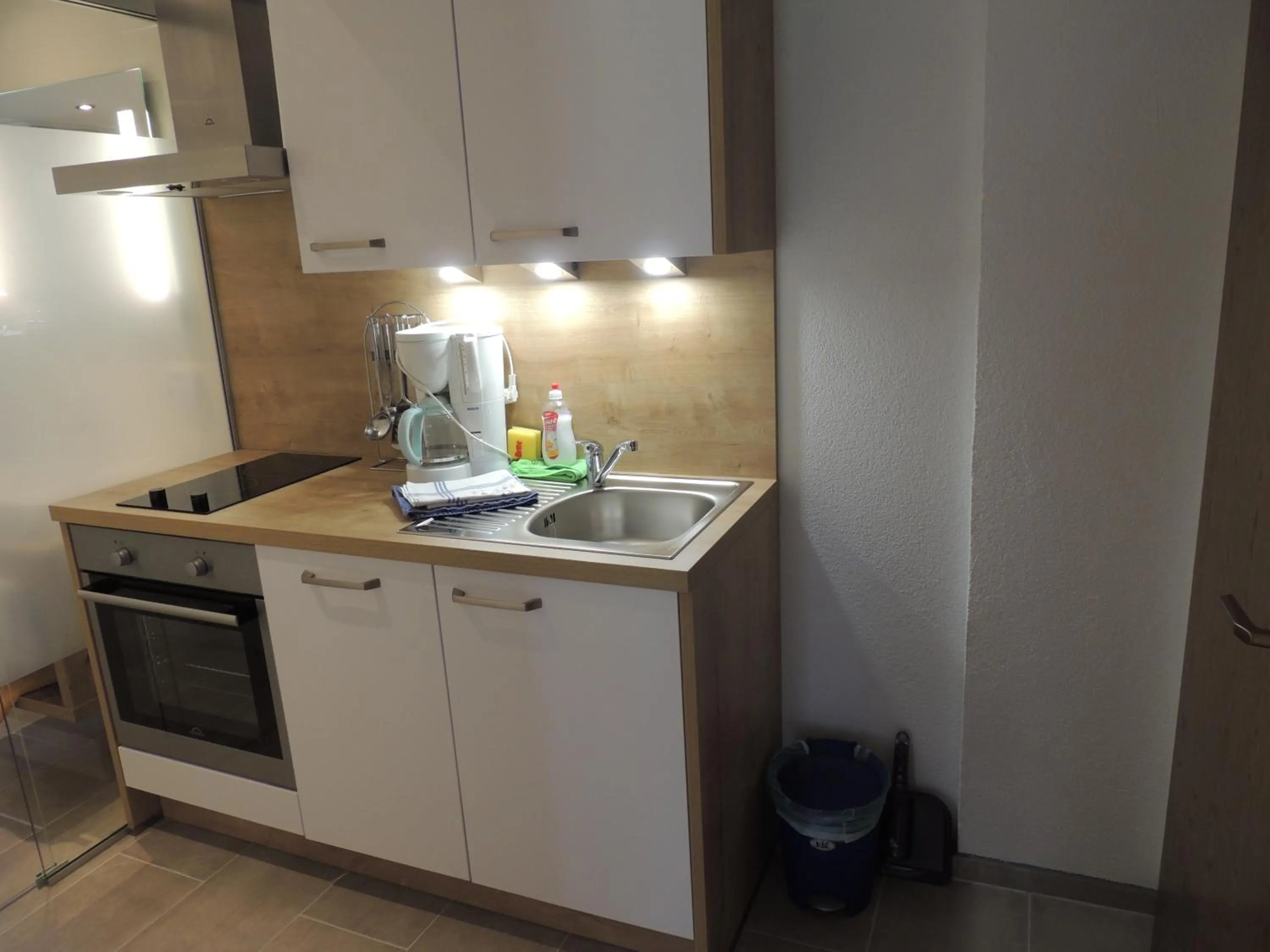 Kitchen or kitchenette in Pension Winnebach