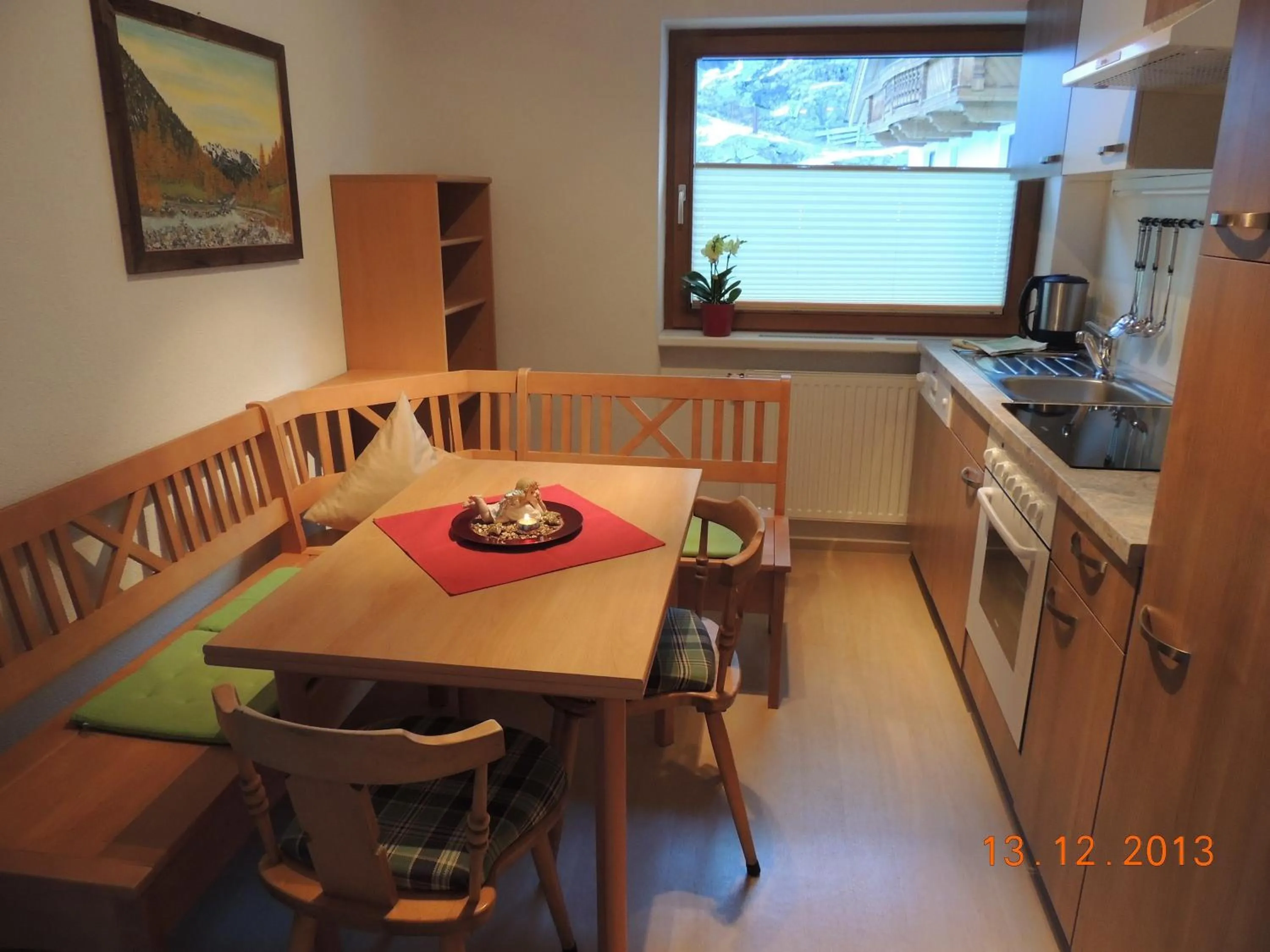 Kitchen or kitchenette in Pension Winnebach