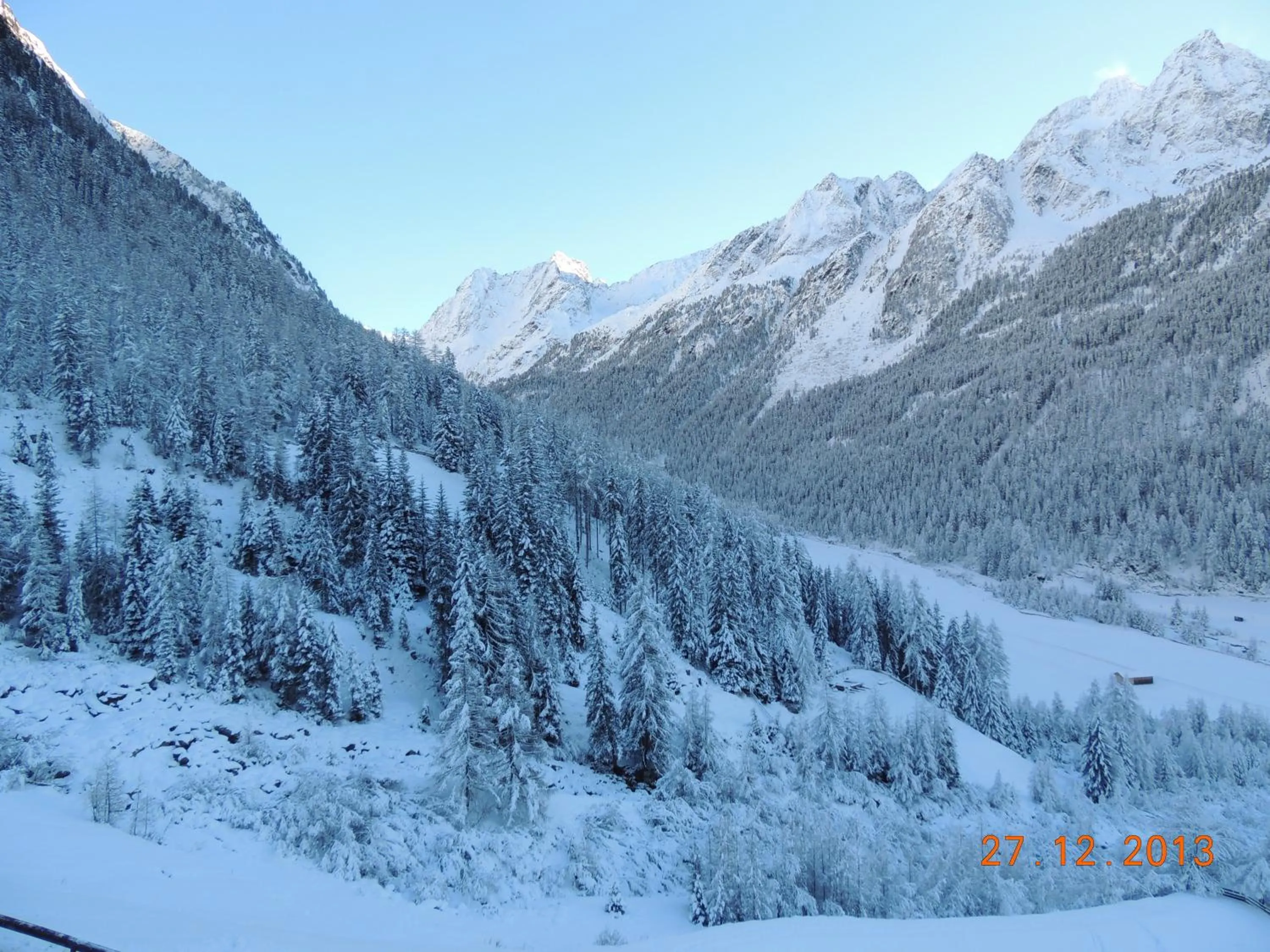 Area and facilities in Pension Winnebach